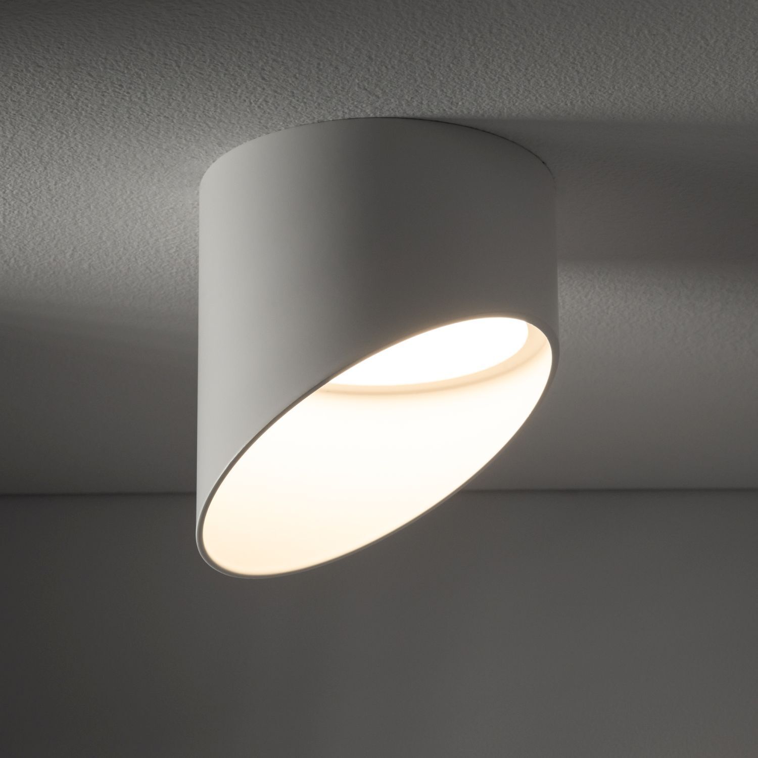 Einbaustrahler GX53 Weiß Aluminium Decke Unterputz