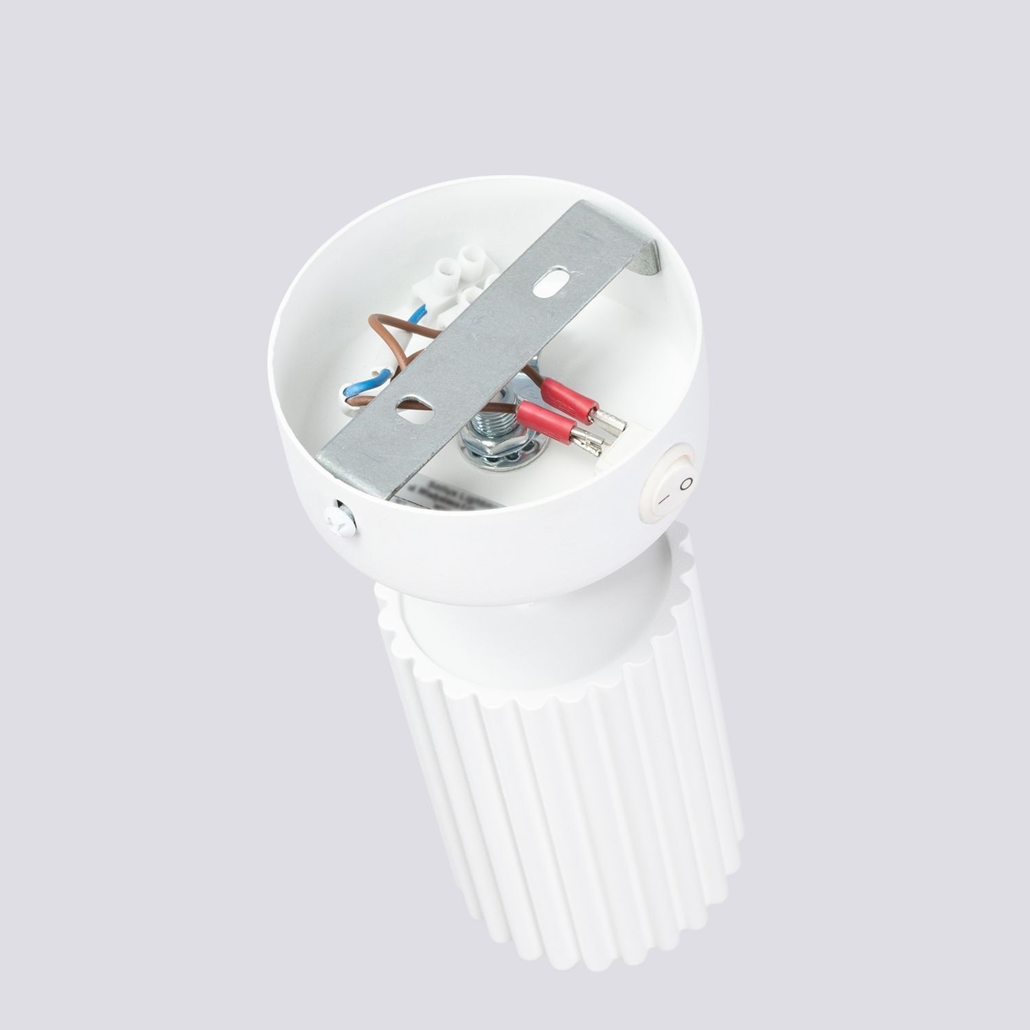Spot Lampe Weiß GU10 B: 8 cm klein Aluminium schwenkbar