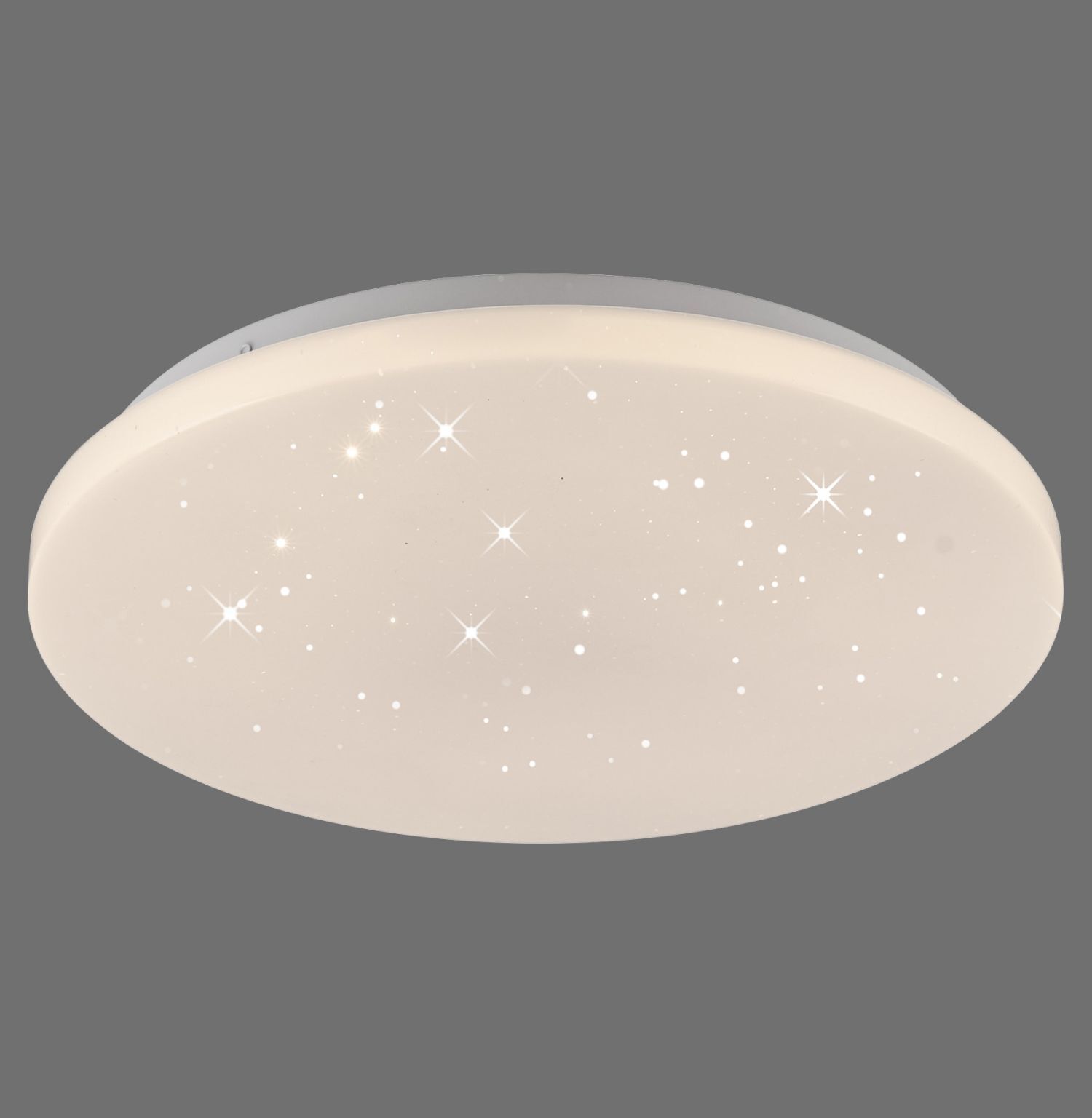 LED Deckenlampe Sternenhimmel Ø34 cm 3000 K warmweiß Deckenleuchte, Leuchte
