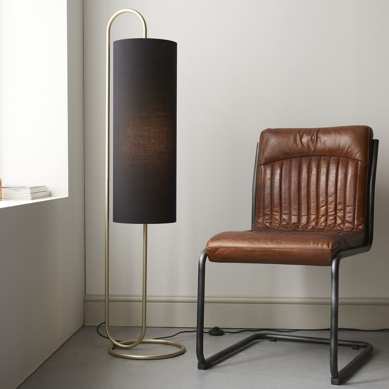 Lampe, Stuhl, Mobiliar, Stehlampe