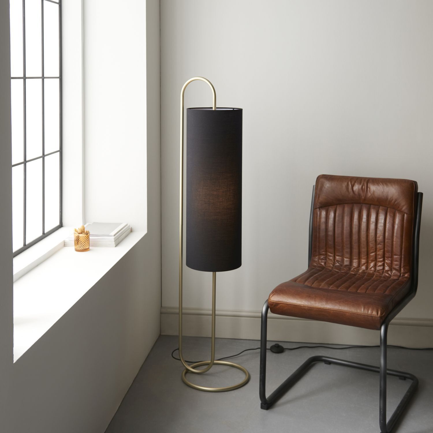 Lampe, Stuhl, Mobiliar, Stehlampe