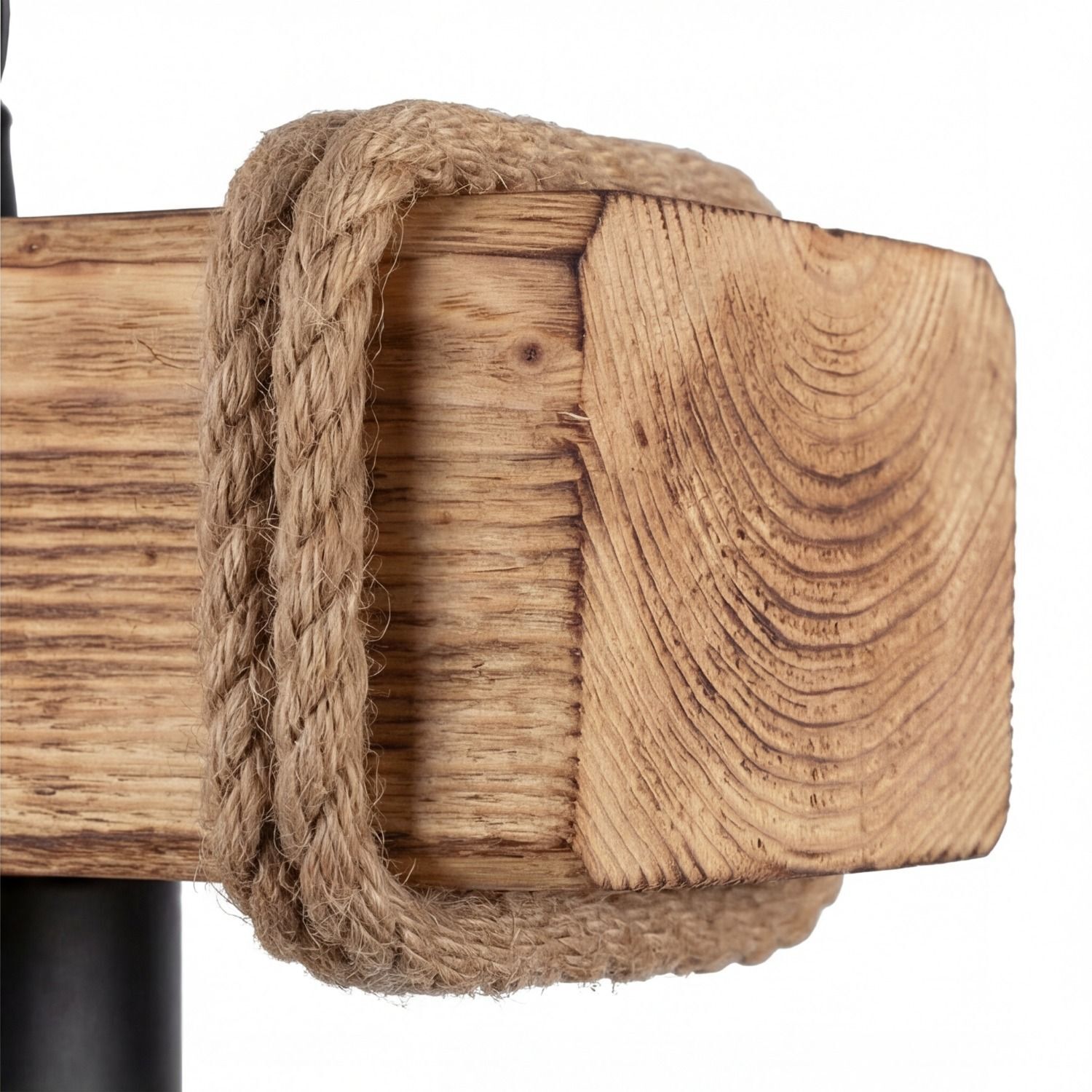 Holz, Holzblock, Seil, Naturholz, Holzmaserung