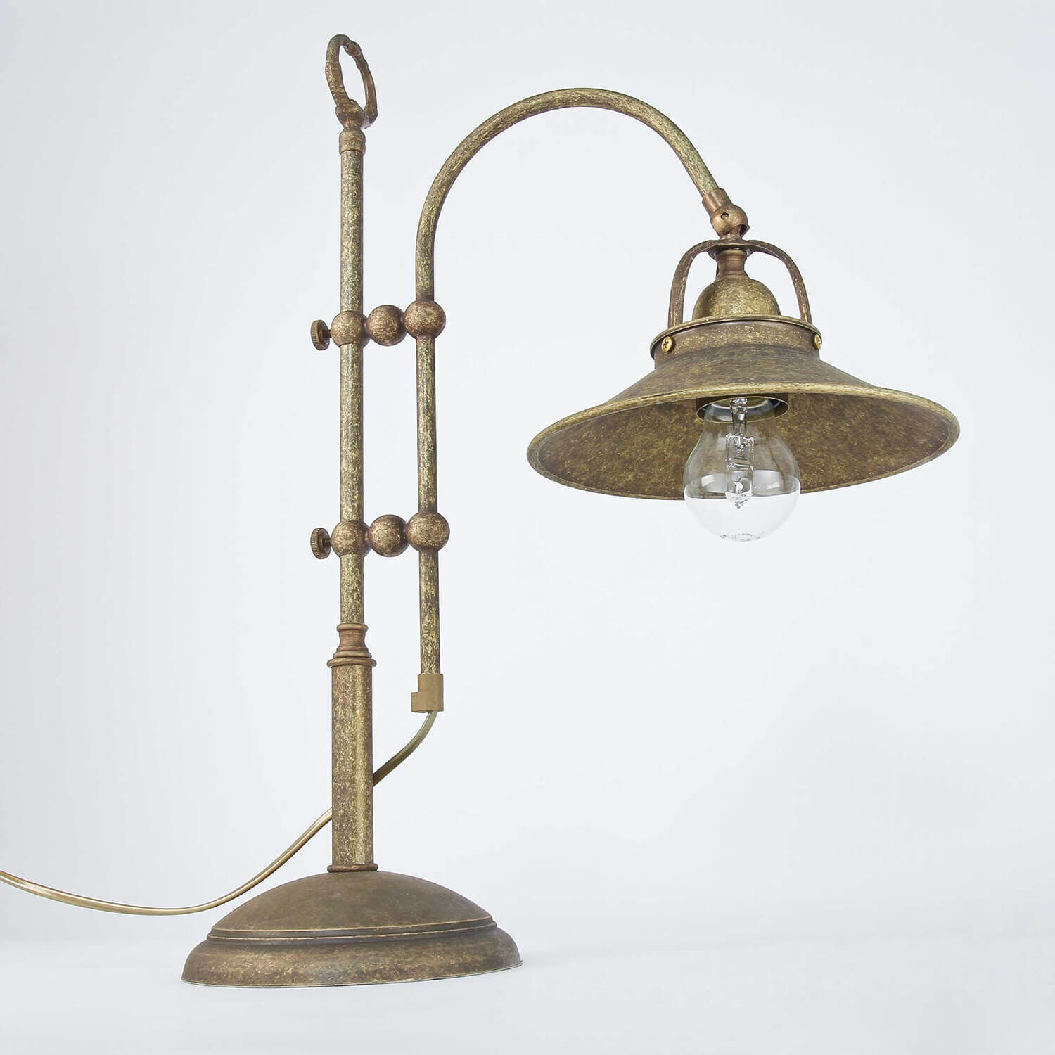Lampe, Bronze, Lampenschirm, Drinnen
