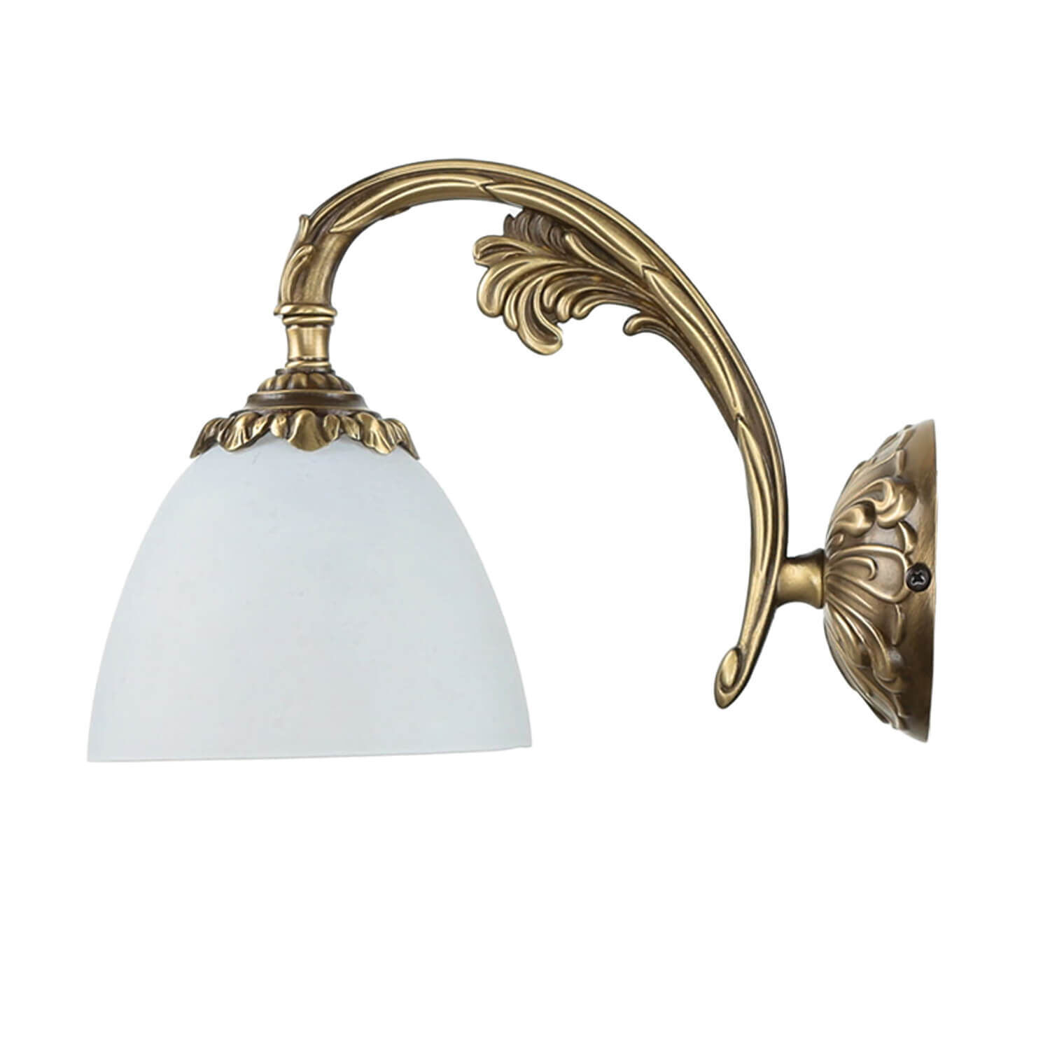 Wandleuchte aus Echt-Messing in Bronze Beatrice Zimmer, Duscharmatur, Bronze, Leuchte, Lampe