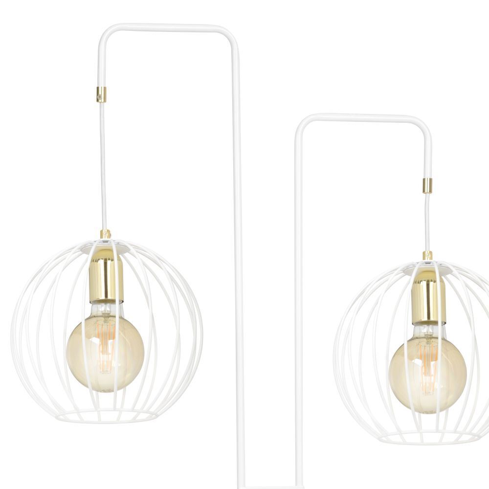 Stehlampe Wohnzimmer 155 cm niedrig verstellbare