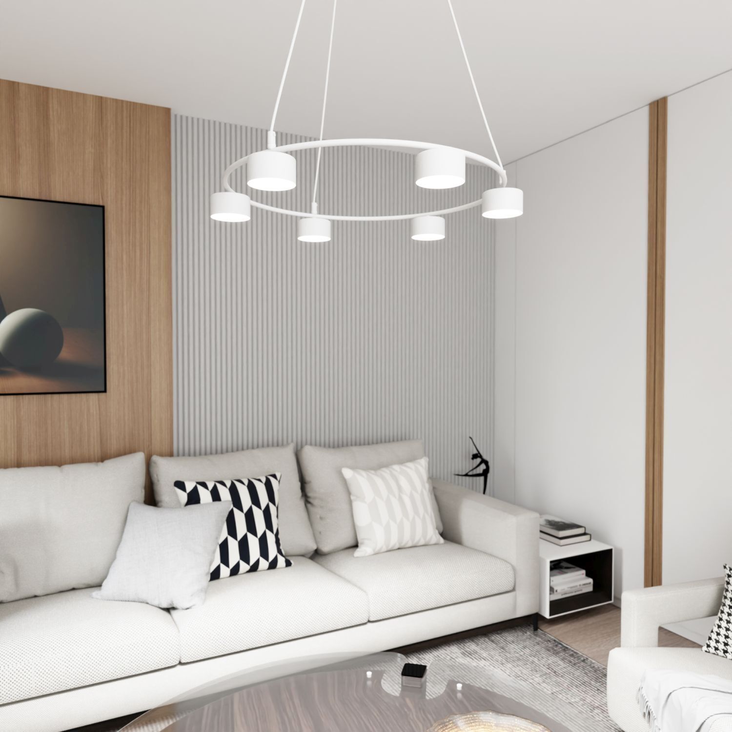 Wohnzimmer, Innenarchitektur, Inneneinrichtung, Couch, Lampe