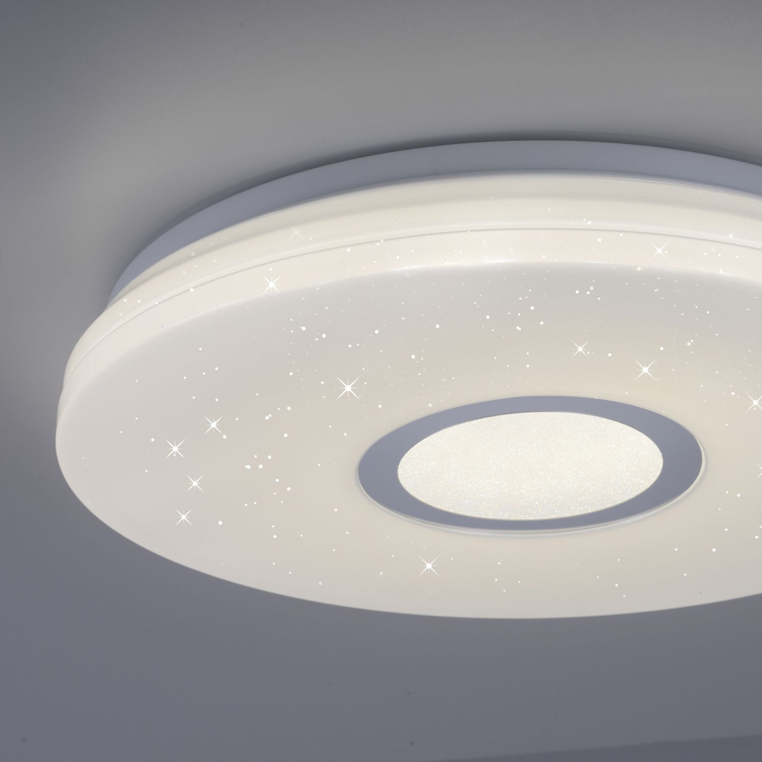 LED Deckenlampe Sternenhimmel dimmbar Timer Ø41 cm 17 W