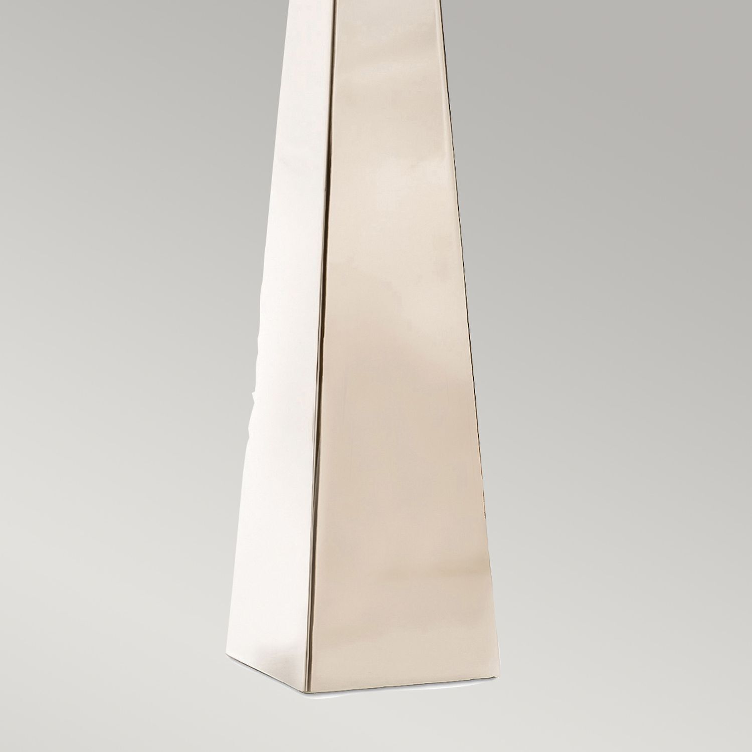 Tischleuchte groß 79 cm hoch E27 Modern Metall Stoff