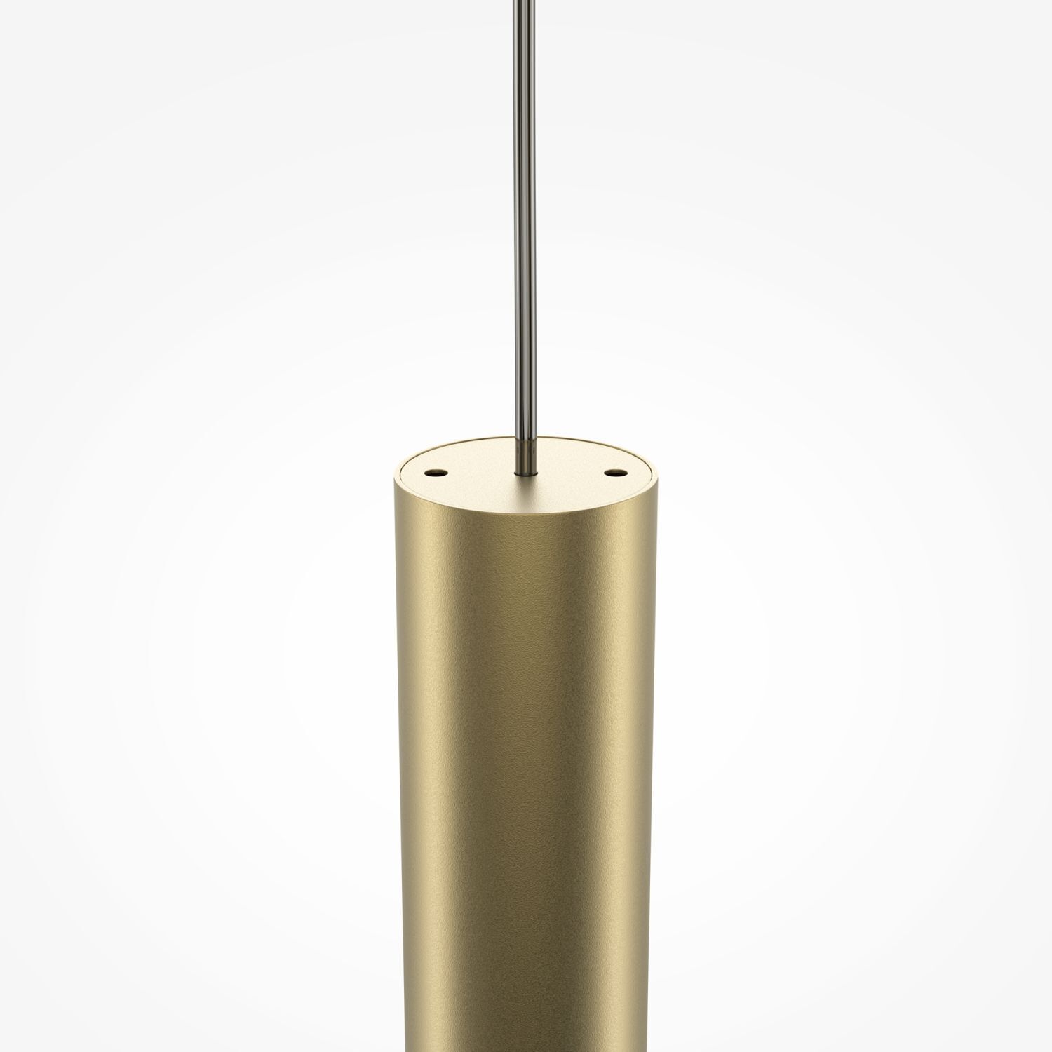 LED Hängeleuchte Aluminium rund D: 3 cm H: max. 345 cm