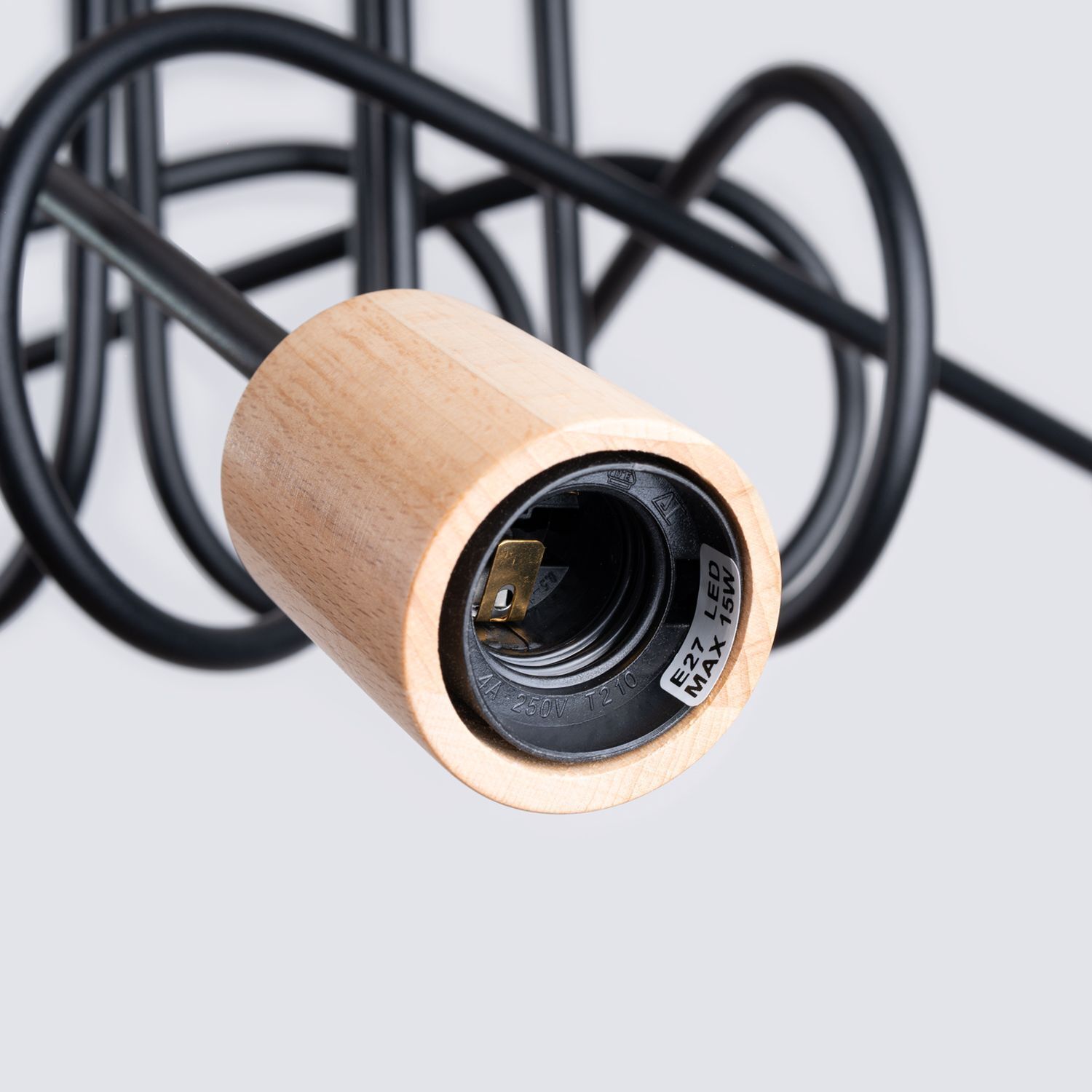 lampenfassung, holz, kabel, steckdose, e26