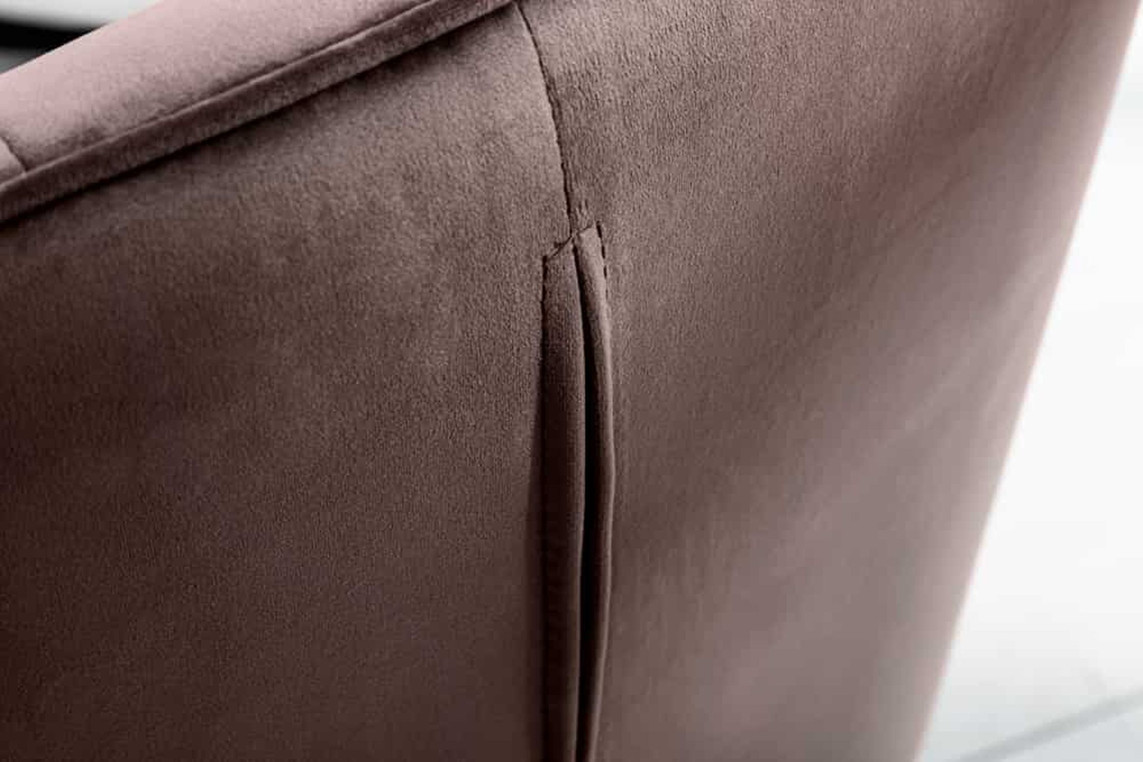 Esszimmerstuhl Samt Metall Braun Schwarz mit Armlehne Kissen, Dekoration für Zuhause, Mobiliar