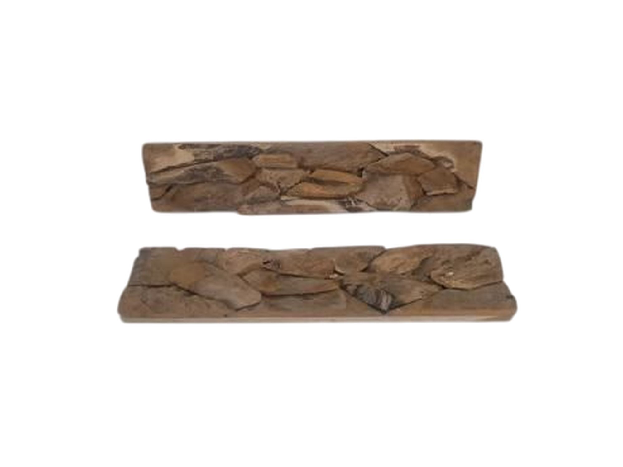 Wanddeko Teak Holz L: 60 cm Unikat Handarbeit Holz, Bank, Mobiliar, Rock