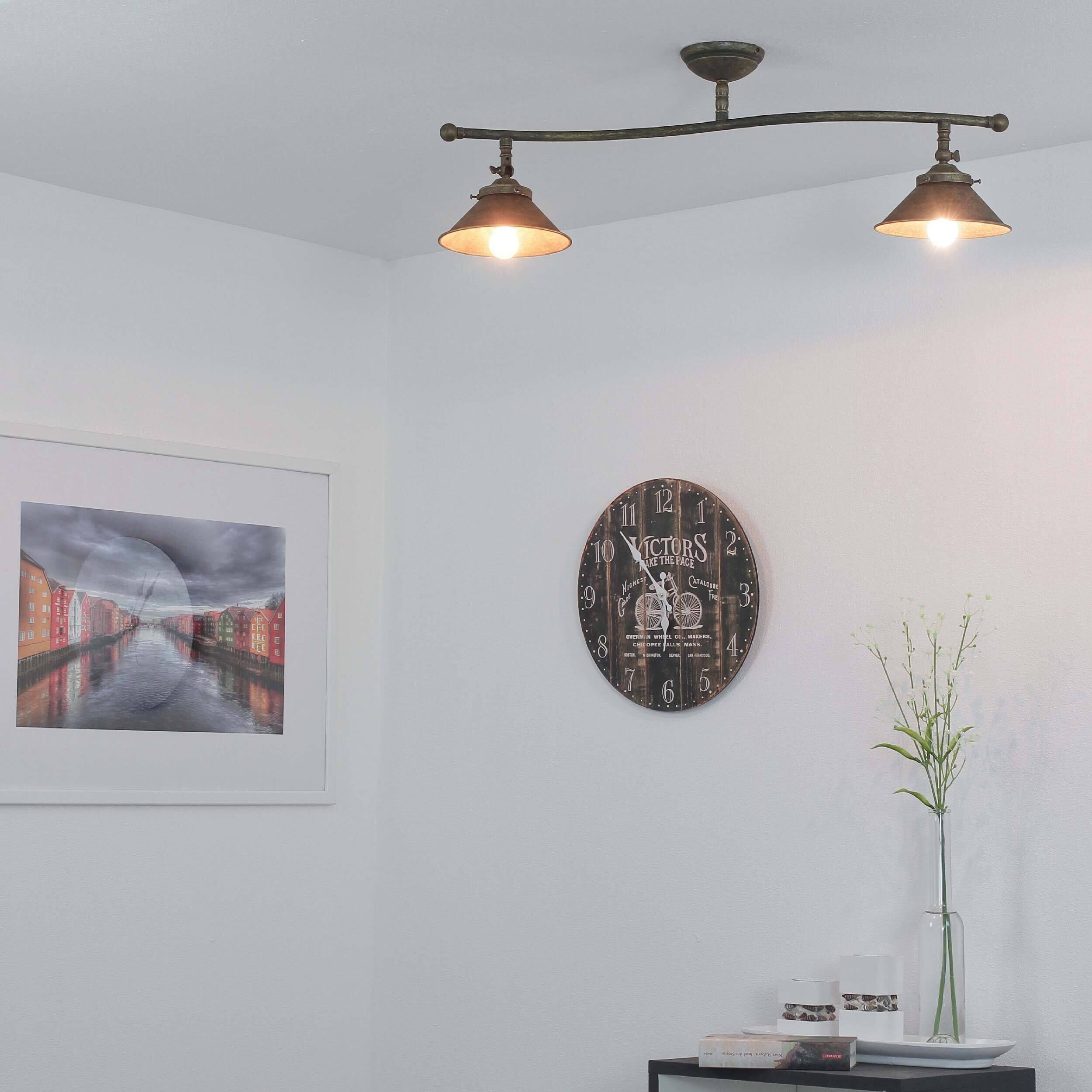 Deckenleuchte Antik Messing Vintage Verstellbar Kunst, Malerei