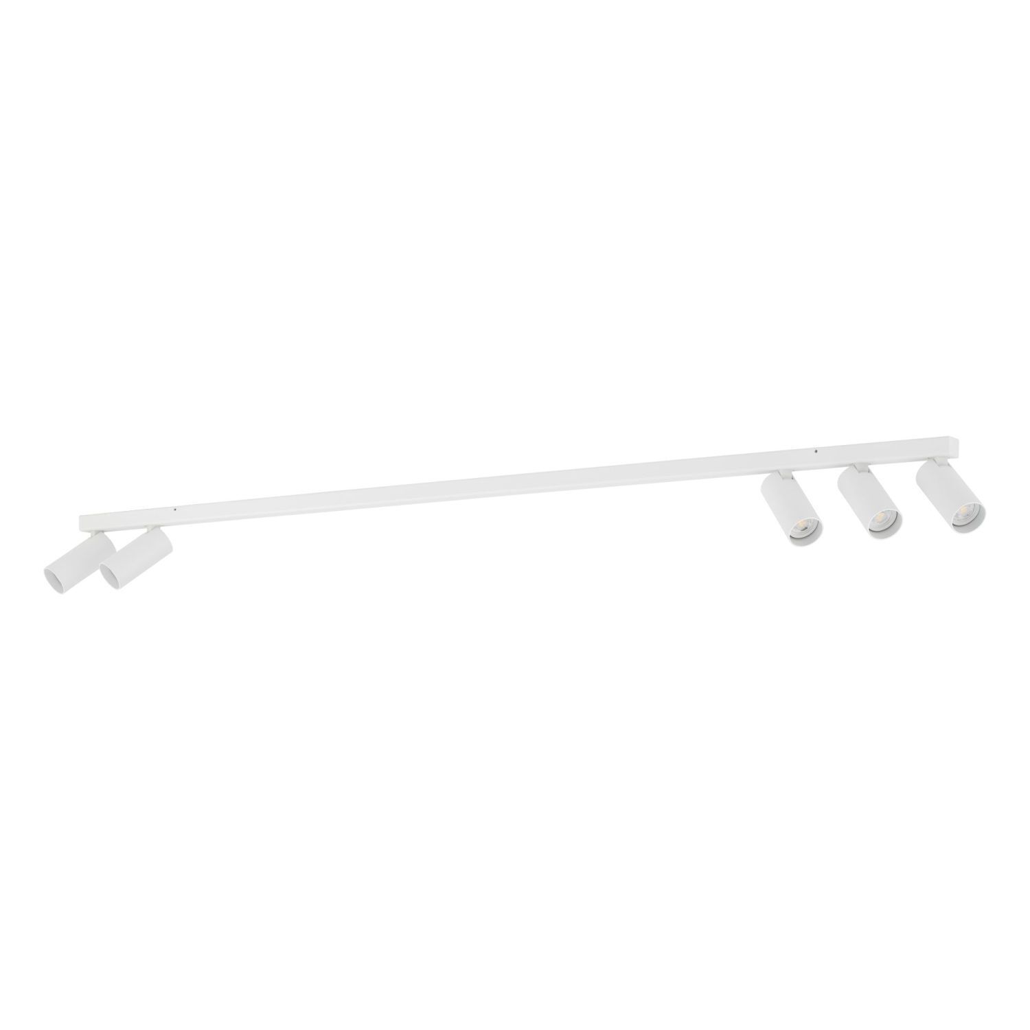 Track lighting, Bar light, White finish, Ceiling rail, Adjustable spotlights