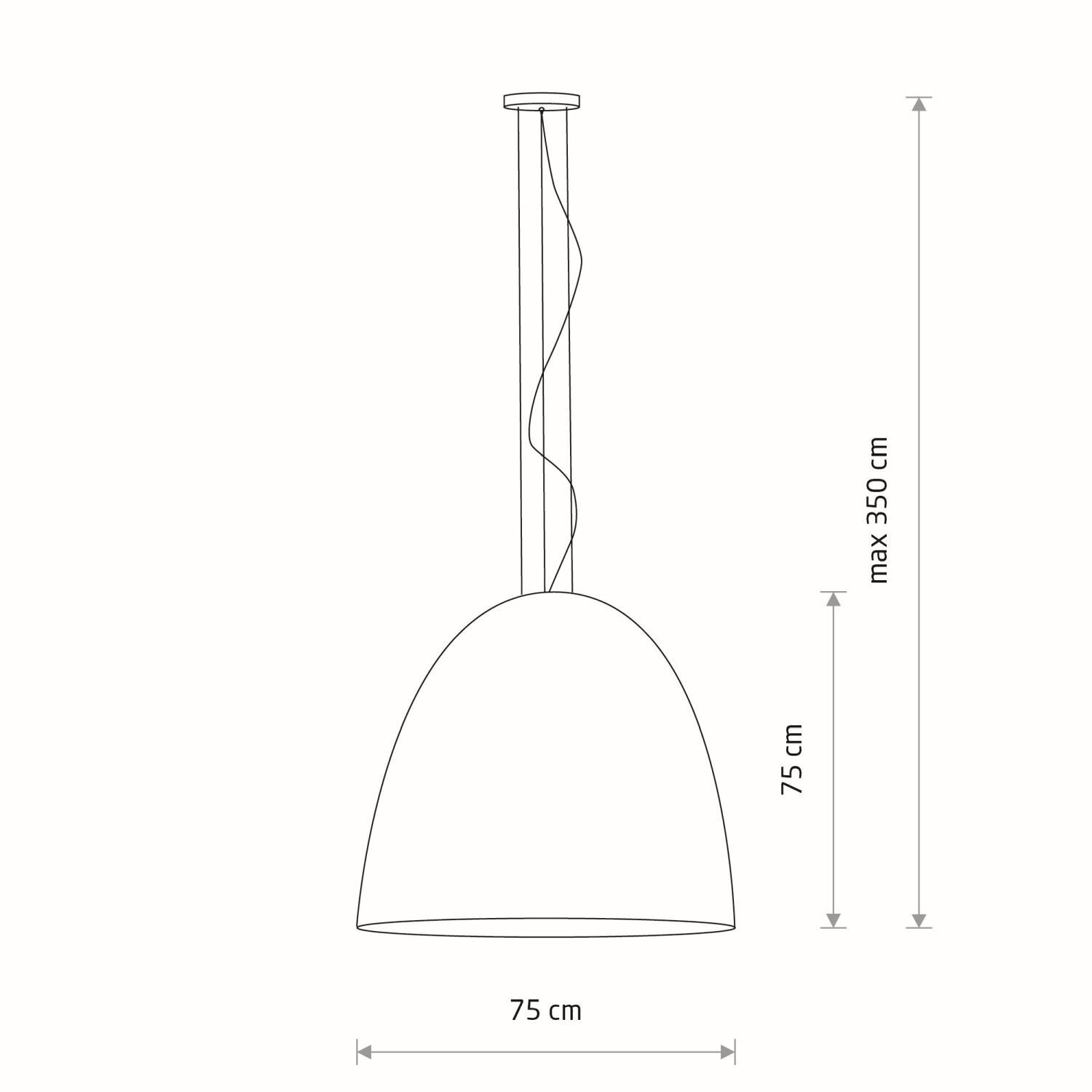 Hängelampe Weiß 7-flmg ORNELLA Esstisch Lampe Hängeleuchte, Pendelleuchte, Lampe, Kabel, Metall
