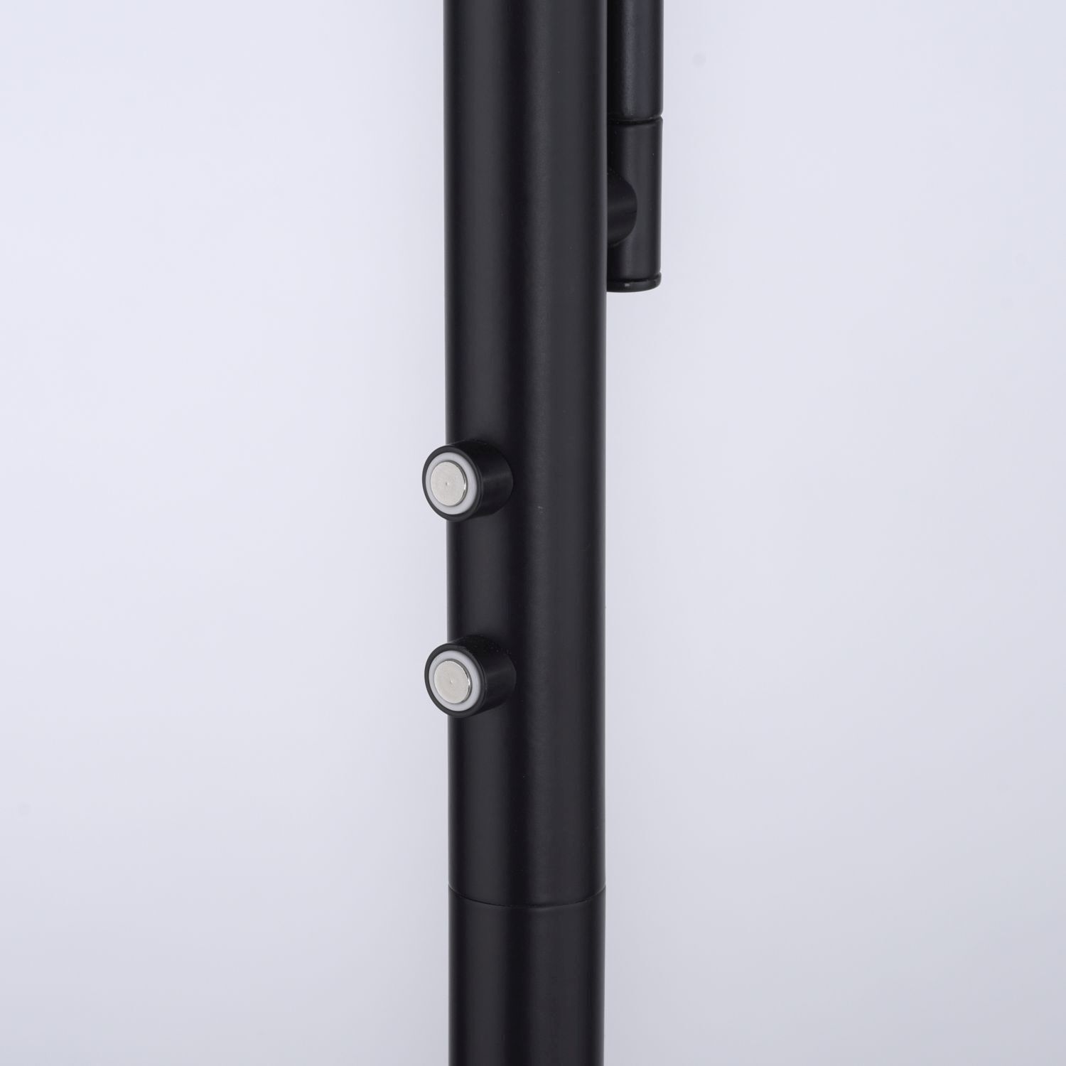 Flexibler LED Deckenfluter Schwarz Touch 190 cm Lesearm Tür