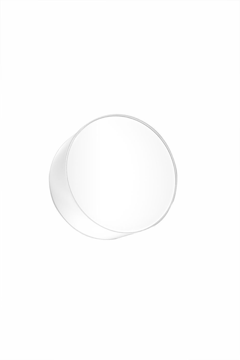 Deckenlampe Weiß rund flach Ø 25 cm blendarm E27