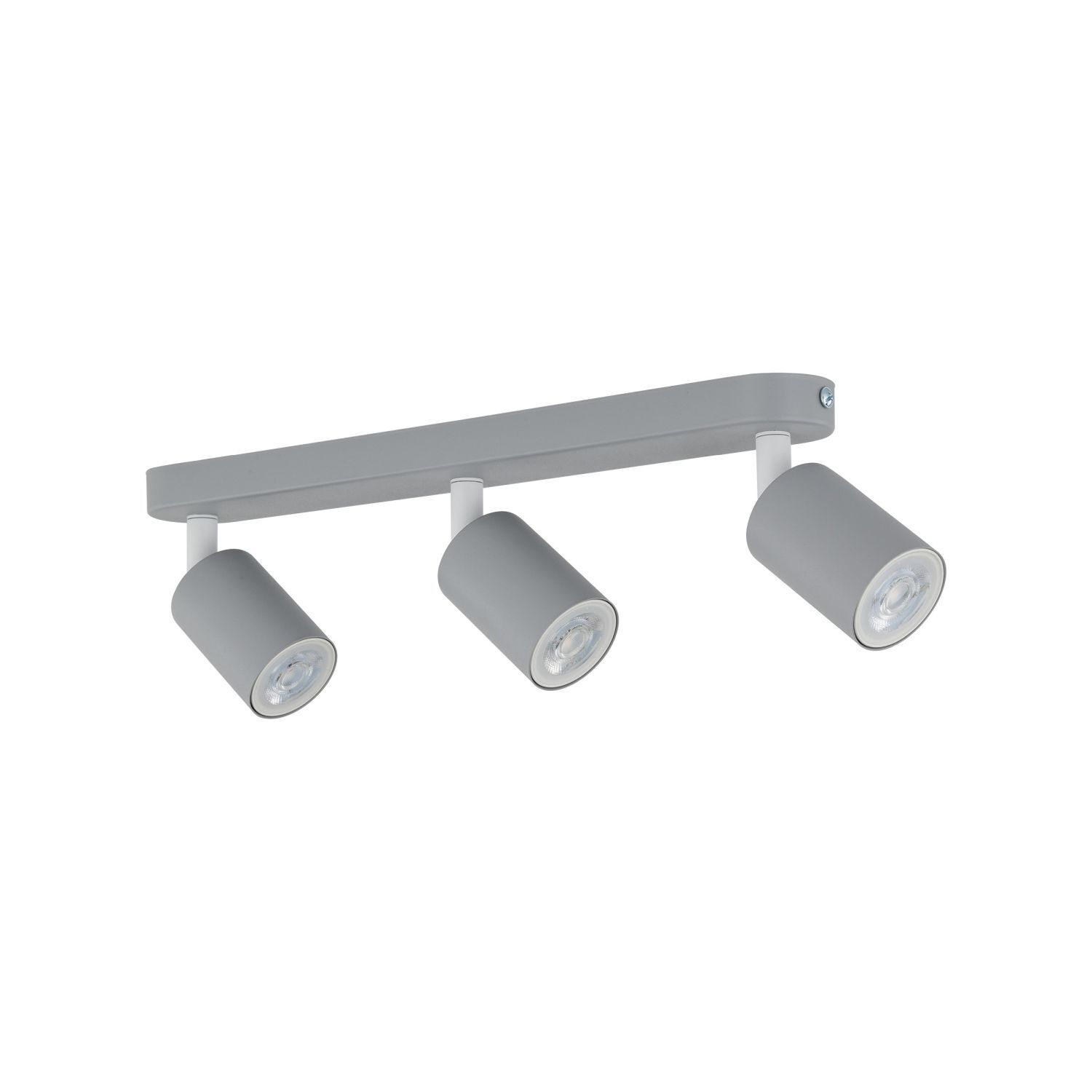 Kinderzimmerleuchte Grau L: 52 cm schwenkbar Metall 3x GU10