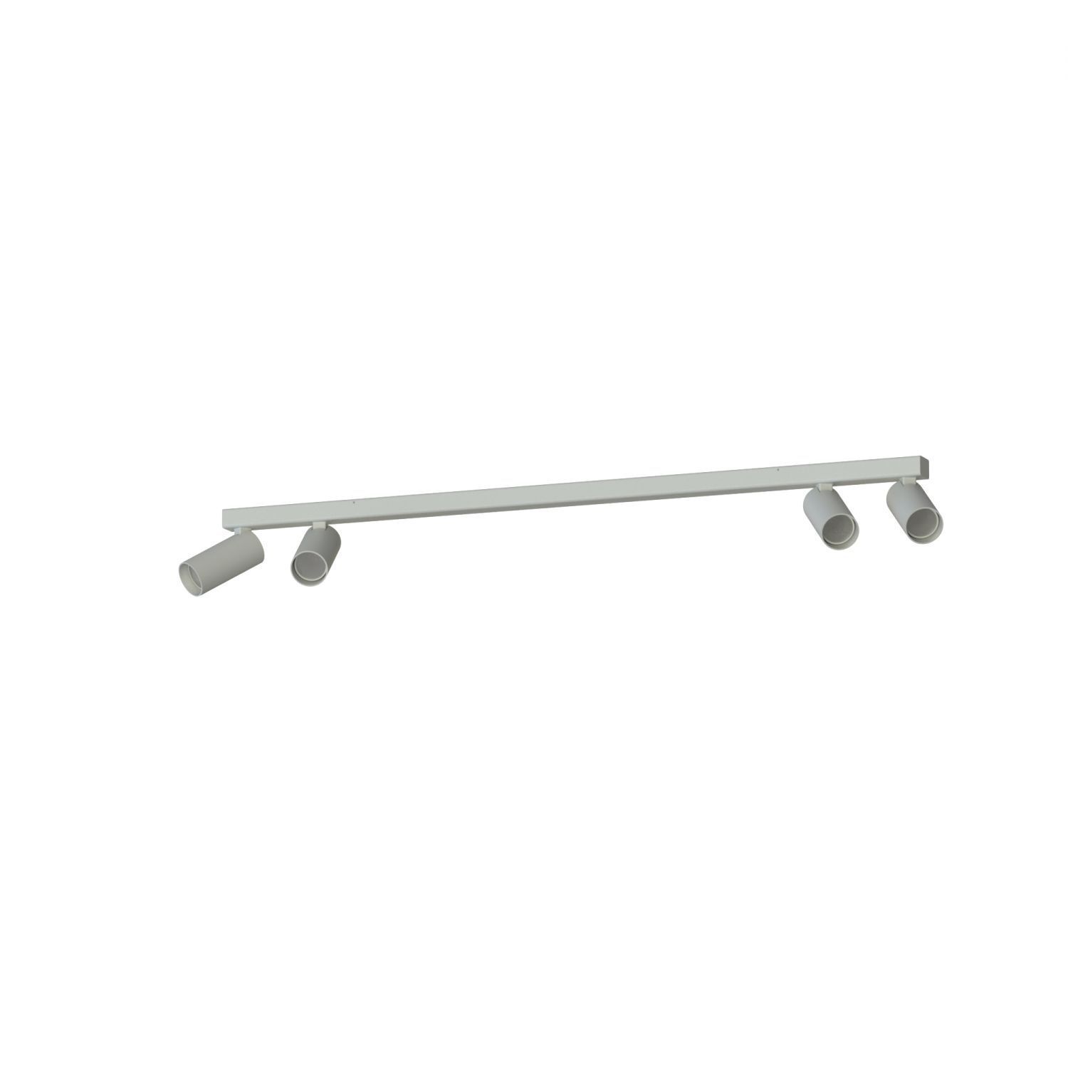 Schwenkbarer Deckenspot Seidengrau Metall 90,5 cm GU10