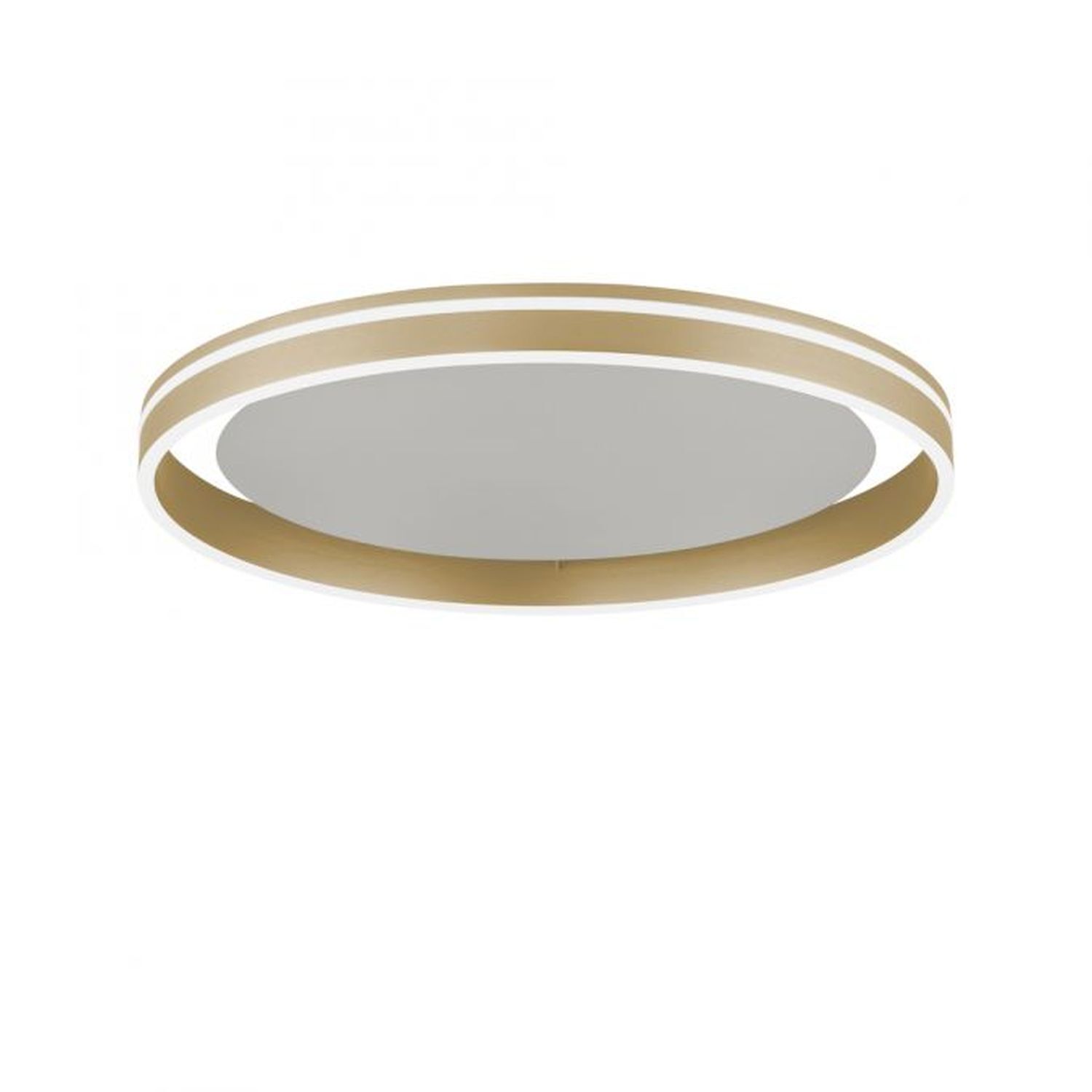 LED Deckenleuchte in Messing 38 W Farbtemperaturwechsel Deckenleuchte