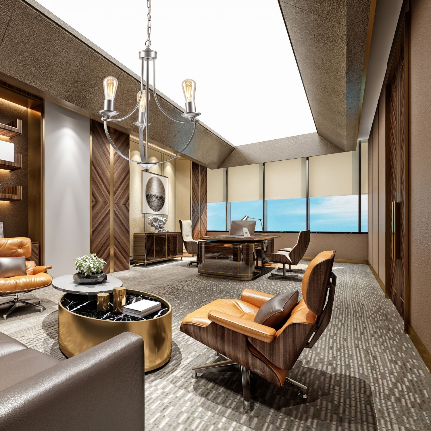 Kronleuchter Metall Rustikal Ø 42 cm 3-armig E27 in Silber Kronleuchter Metall Rustikal Ø 42 cm 3-armig E27 in Silber