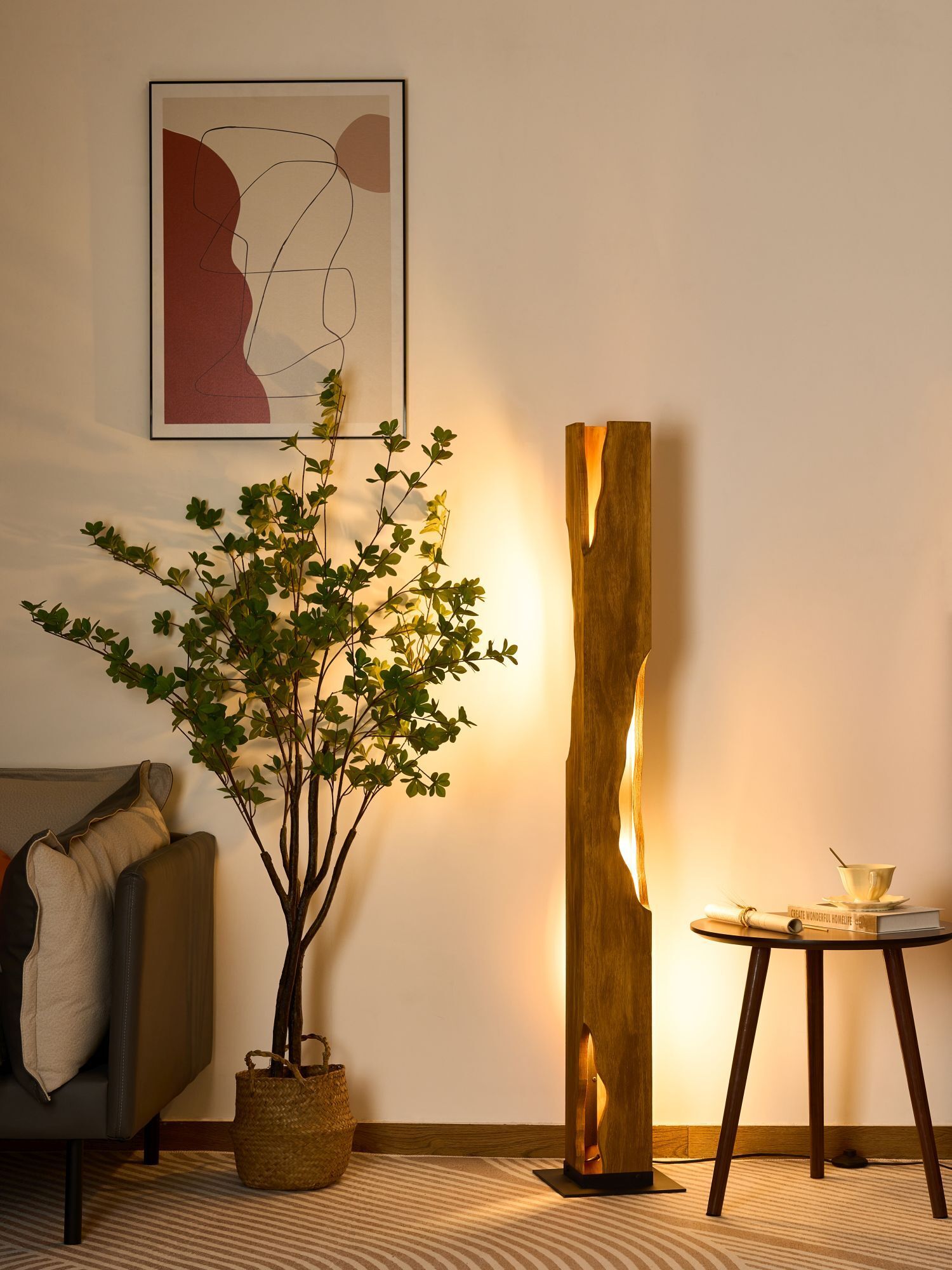Lampe, Drinnen, Innenarchitektur, Pflanze