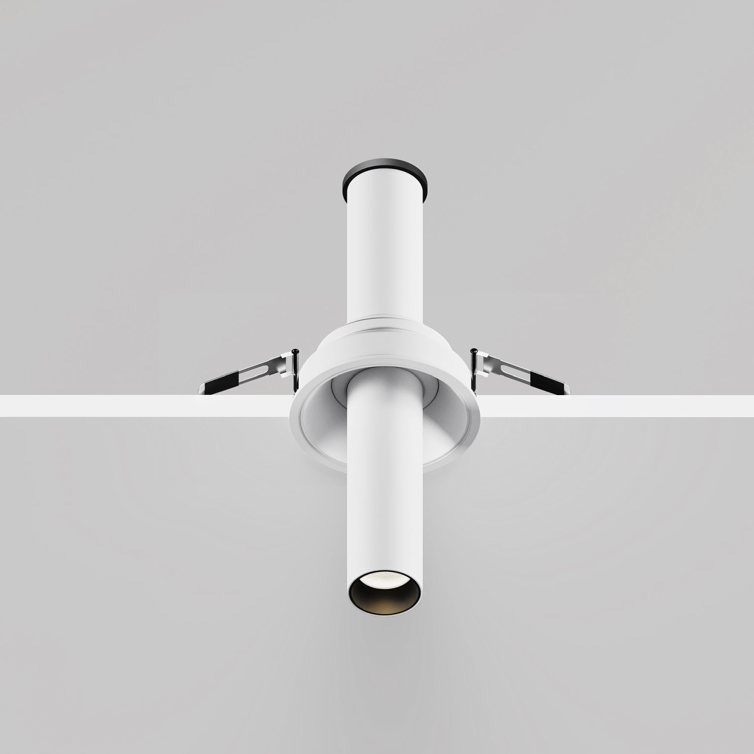 Deckenhalter, Spiegelhalter, LED-Lampe, Ringleuchte, Dübelhalterung