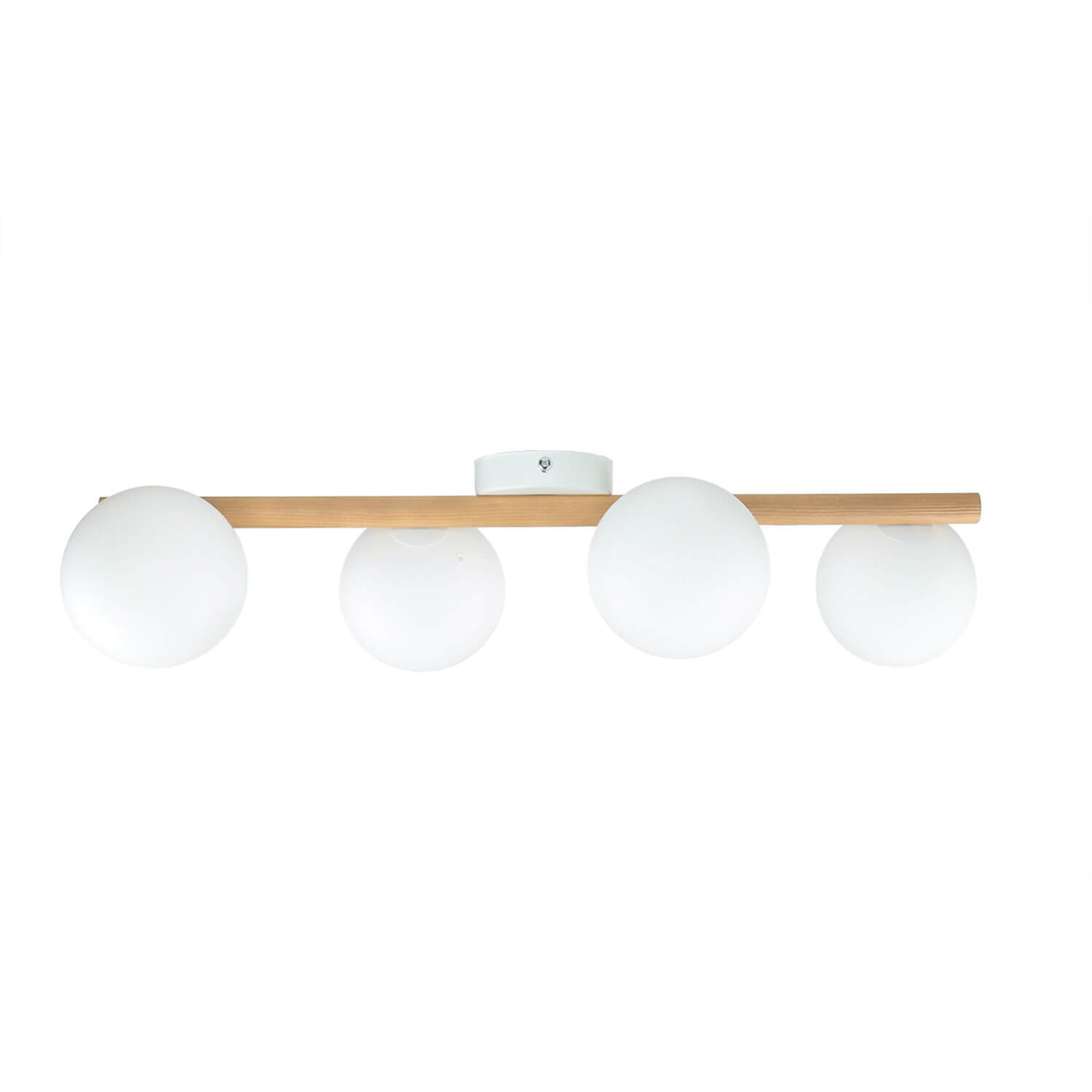 Blendarme Deckenlampe G9 L:65 cm länglich in Kiefer