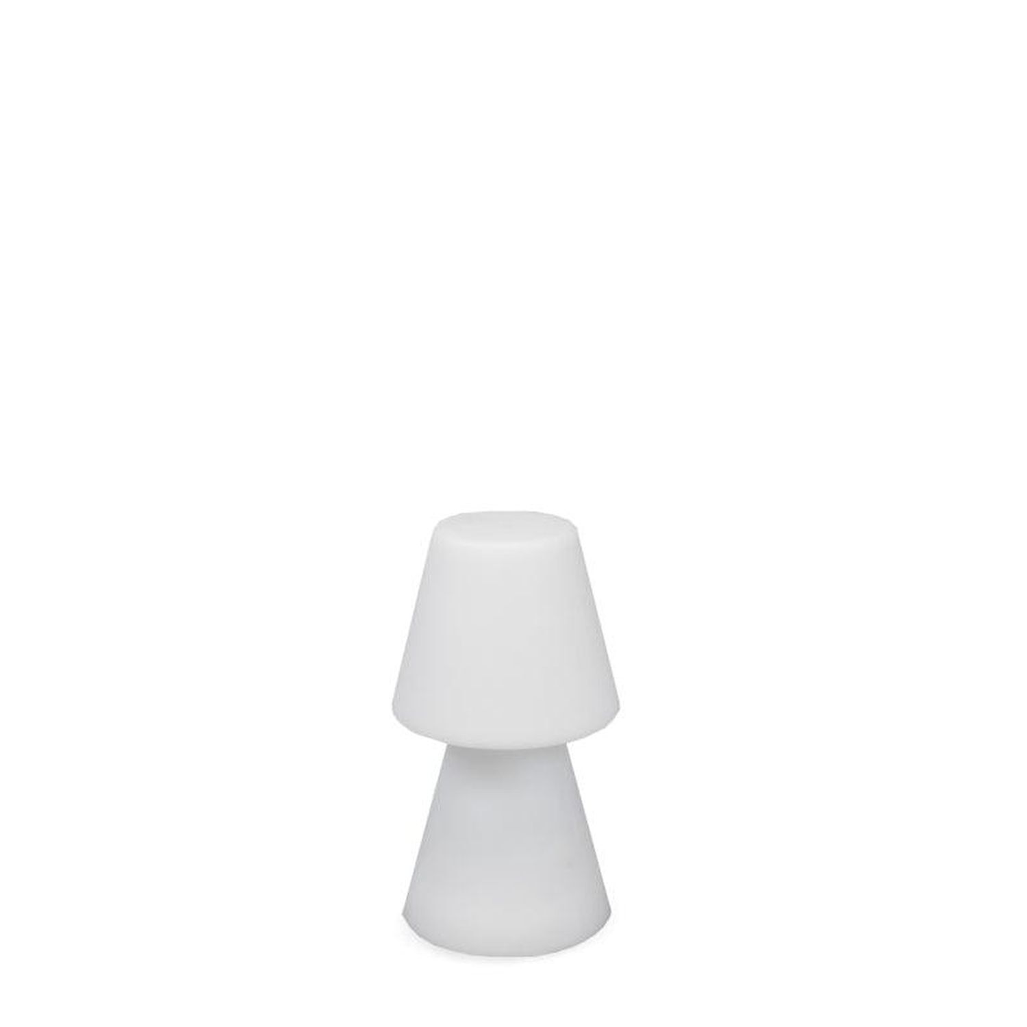 LED Tischleuchte kabellos 30 cm Dimmer Farbwechsel IP65 außen