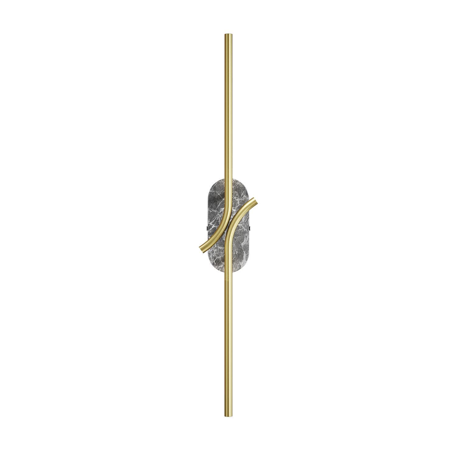 LED Wandlampe Metall 63 cm hoch länglich 170 lm Modern