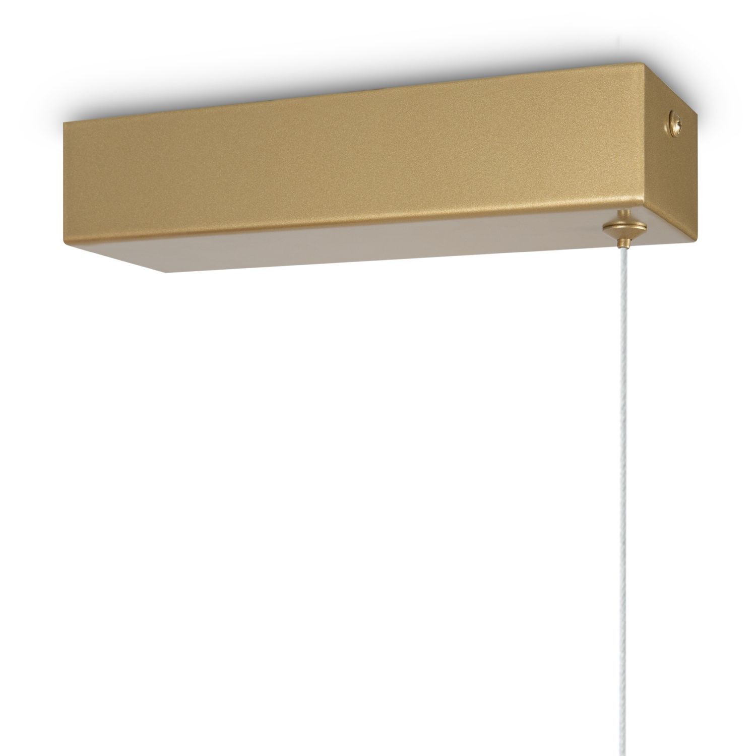 Hängeleuchte LED Aluminium H: max. 305,5 cm in Messing