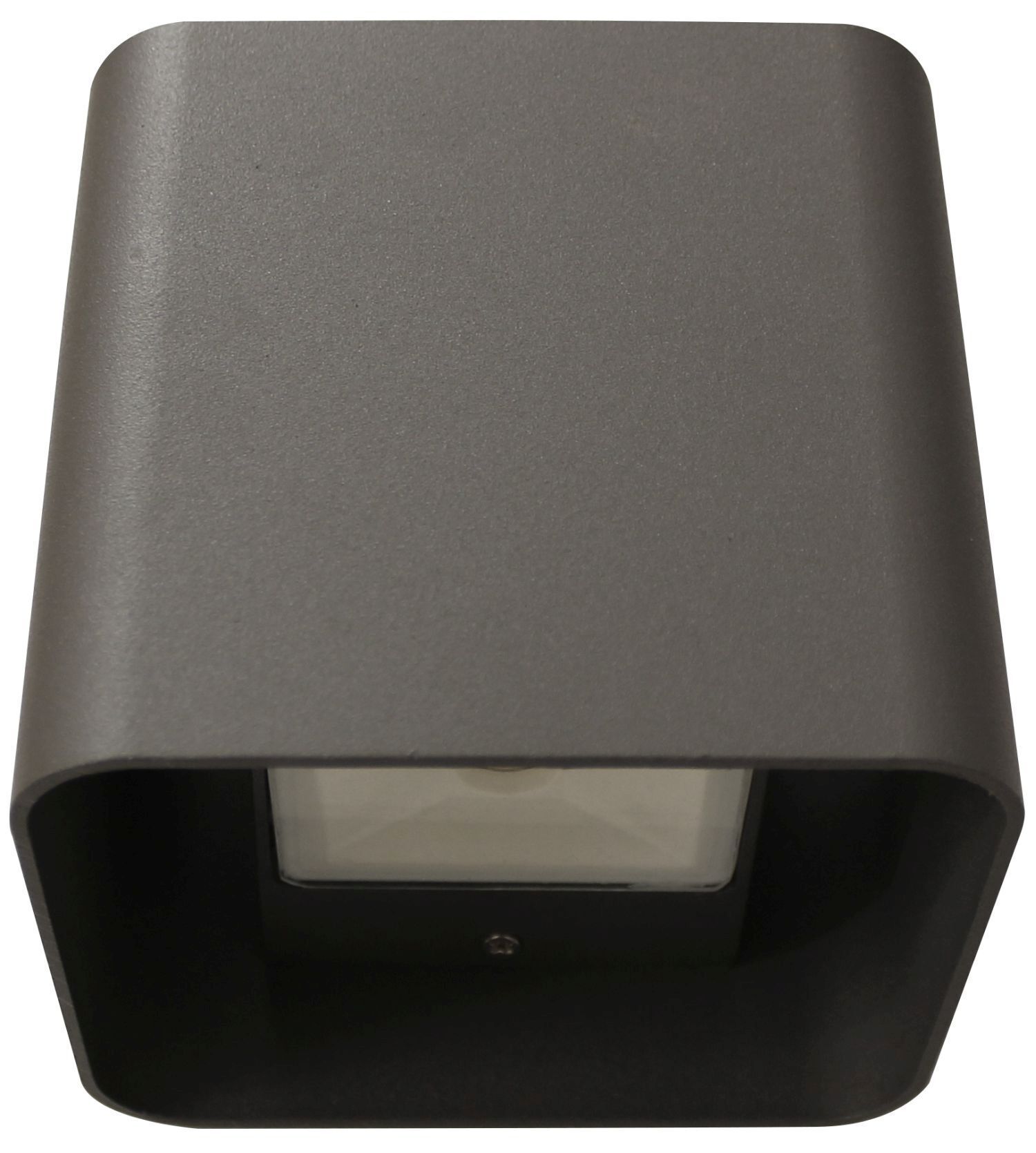 LED Wandlampe Up Down Aluminium IP44 3000 K Anthrazit