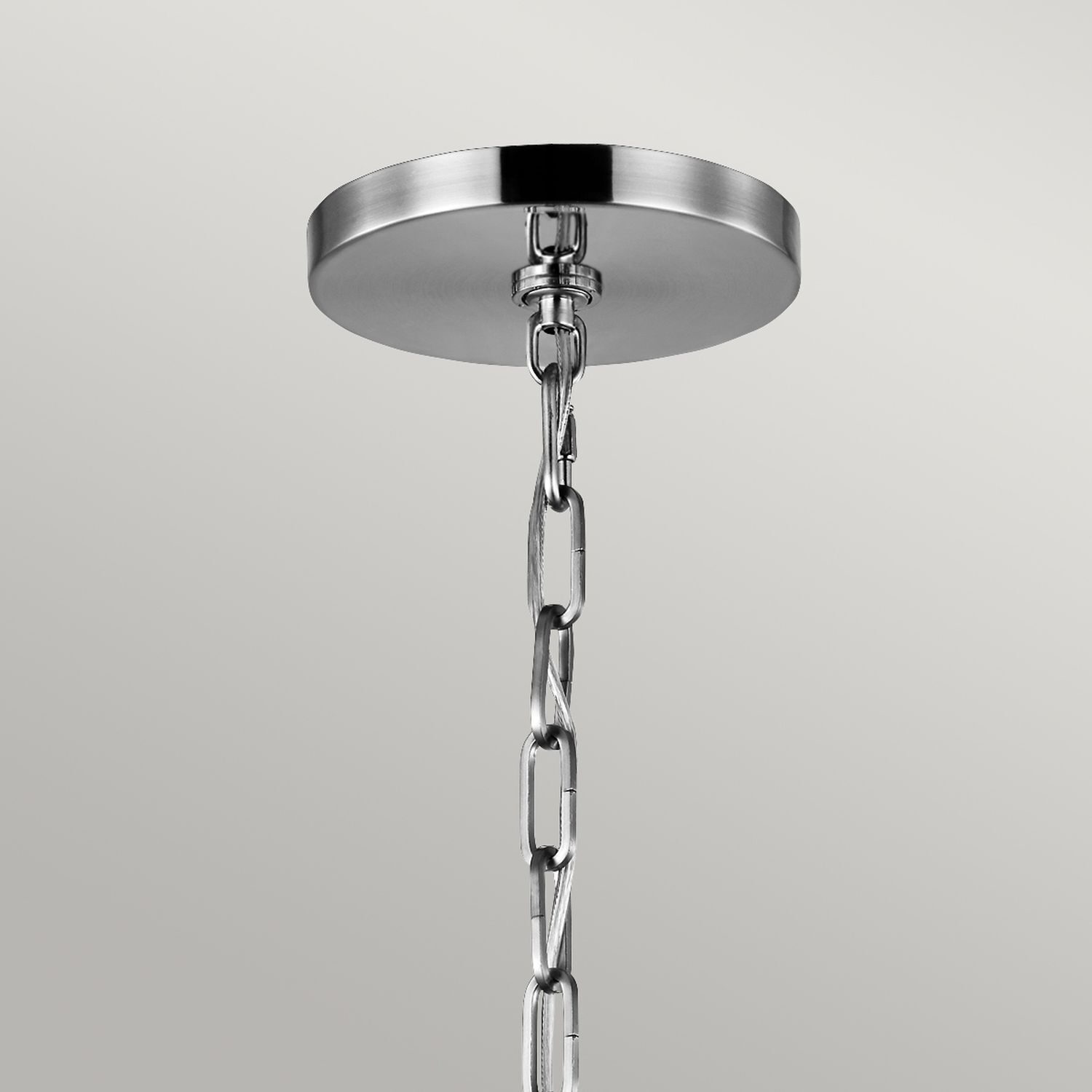 Hängelampe Metall Glas Ø 94,3 cm H: max. 235 cm 6x E27