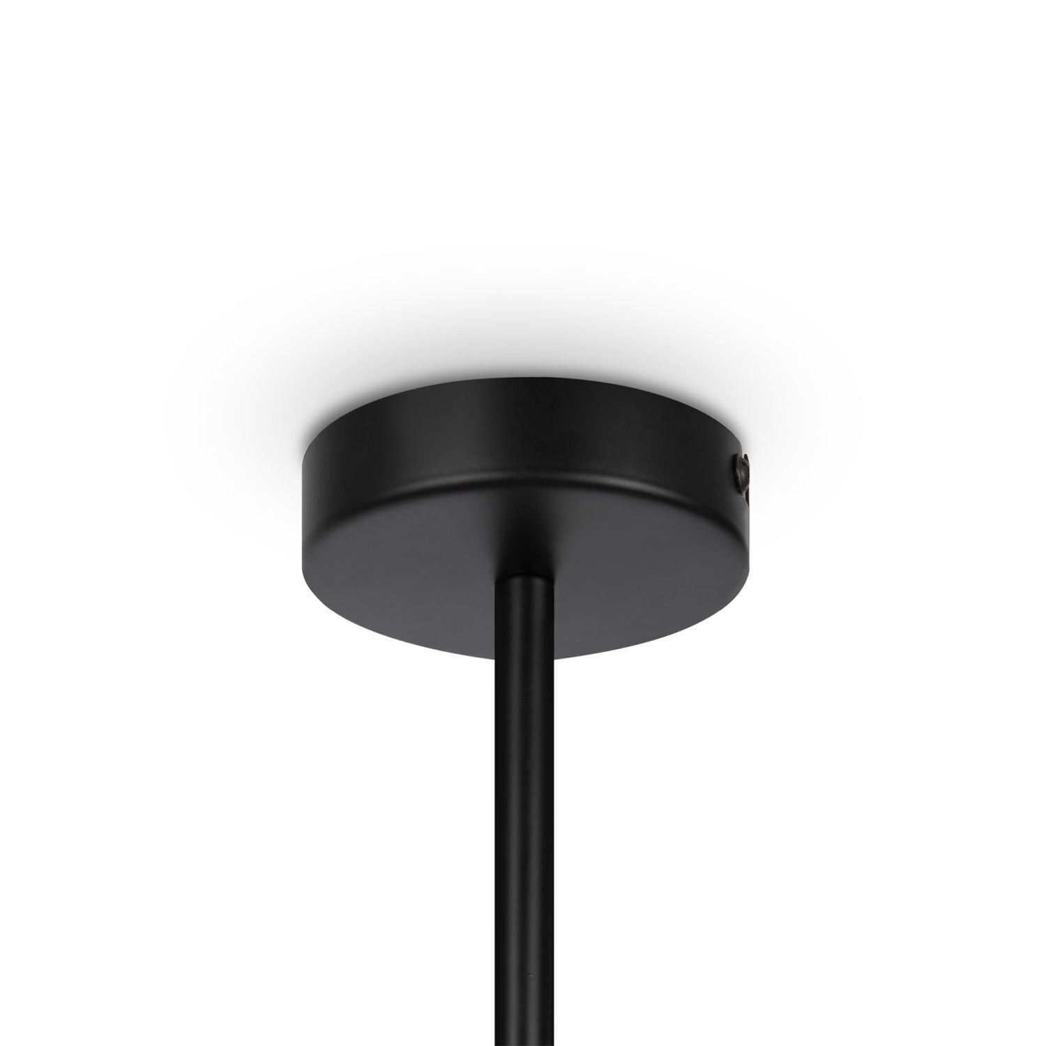 Kronleuchter Metall Glas E14 90,6 cm breit Schwarz Weiß Kronleuchter Metall Glas E14 90,6 cm breit Schwarz Weiß