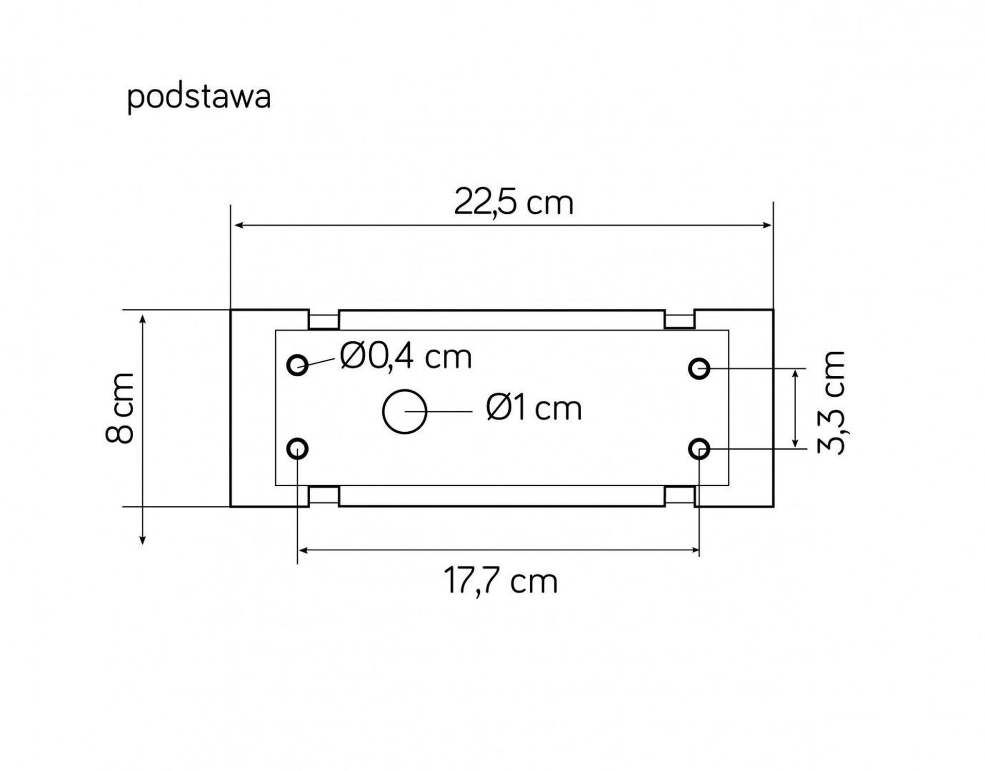 LED Stehlampe außen Aluminium Glas IP65 9 W 75 cm hoch