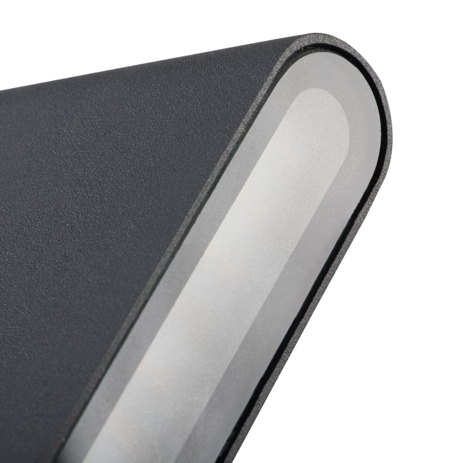 LED Außenleuchte Up Down Grau Aluminium IP54 Fassade LED Außenleuchte Up Down Grau Aluminium IP54 Fassade