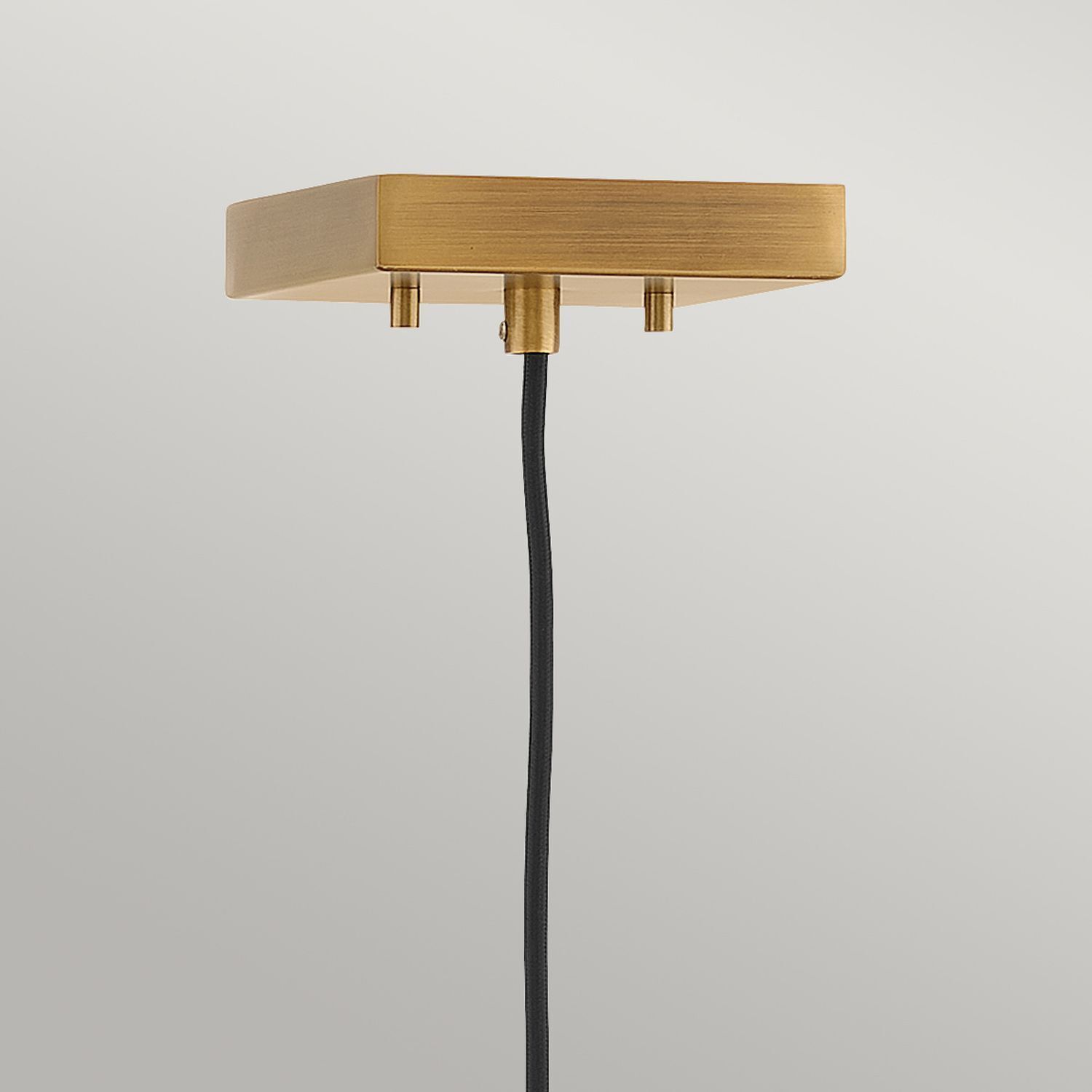 Hängelampe Bronze gebürstet B: 17,8 cm H: max. 2 m E27