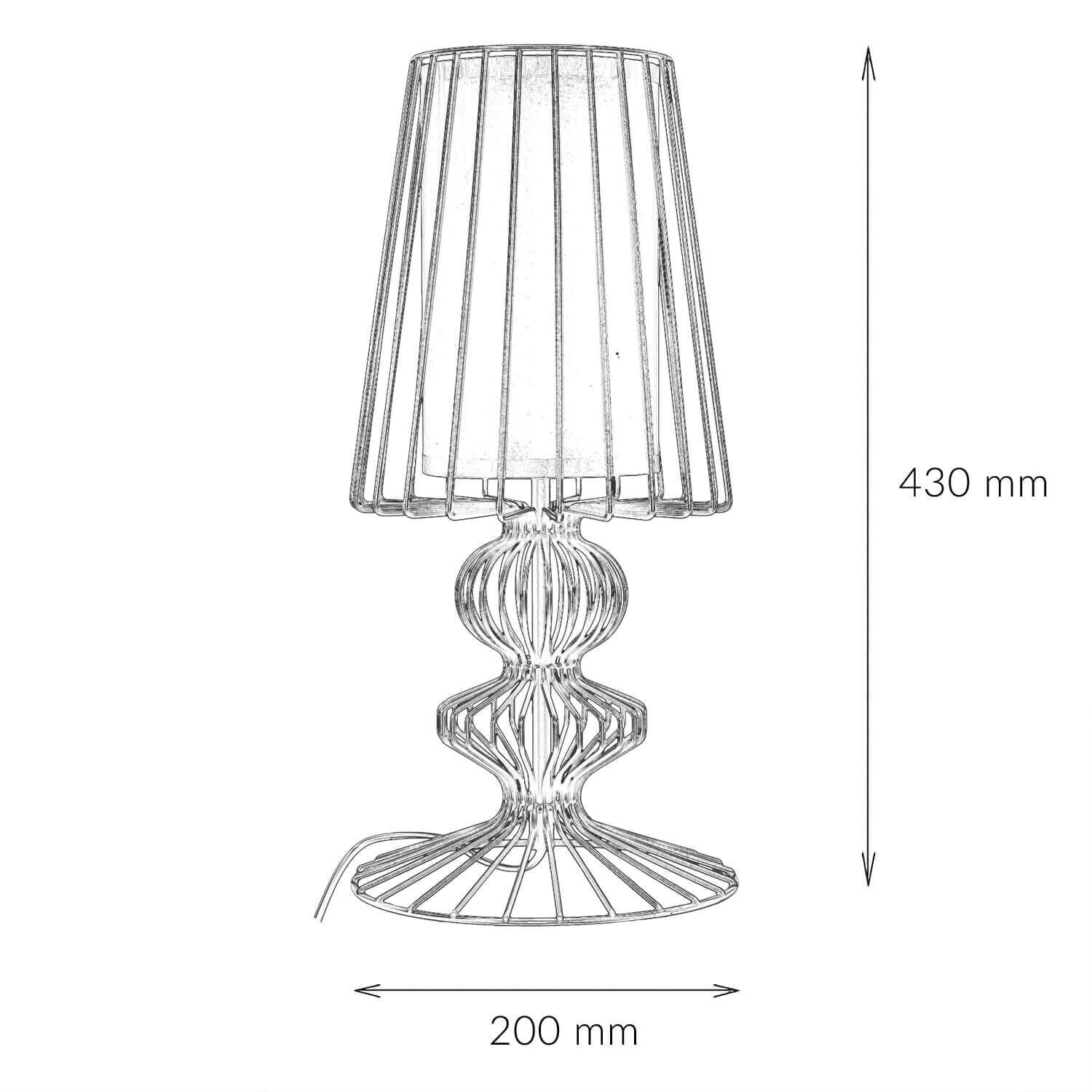 Lampe, Tischlampe, Lampenschirm