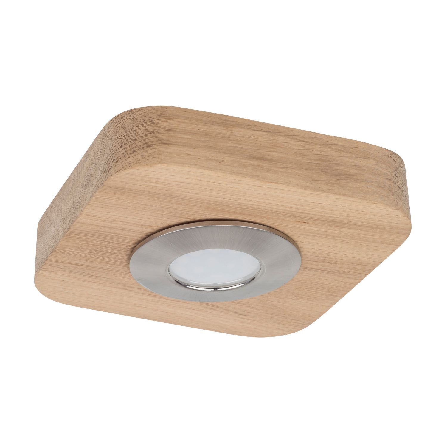 Moderne LED Deckenleuchte Holz Metall 5W kompakt Deckenleuchte