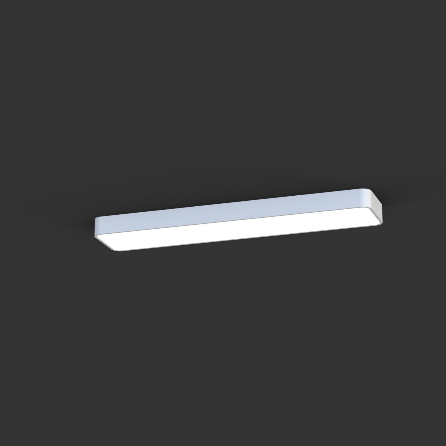 Deckenlampe Weiß 93,5 cm lang inkl. T8 LED 3000 K 2300 lm