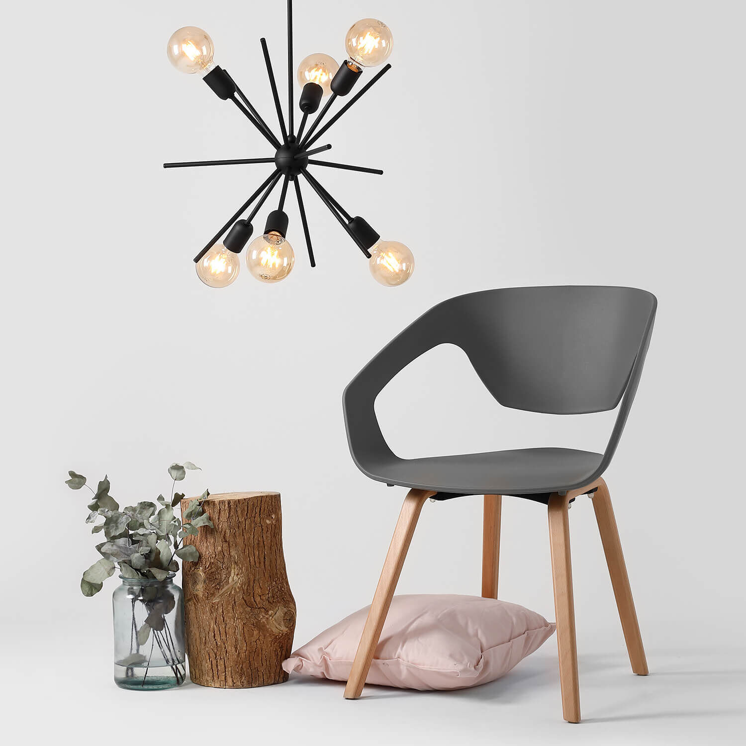 Pflanze, Baum, Lampe, Holz, Kronleuchter