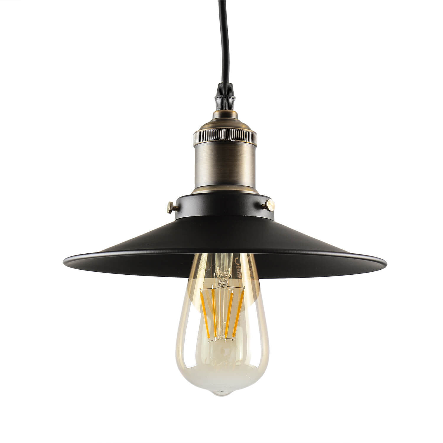 Pendelleuchte Industrial Design in Bronze Esstisch Küche Leuchte, Lampe, Deckenventilator, Gerät, Elektrisches Gerät