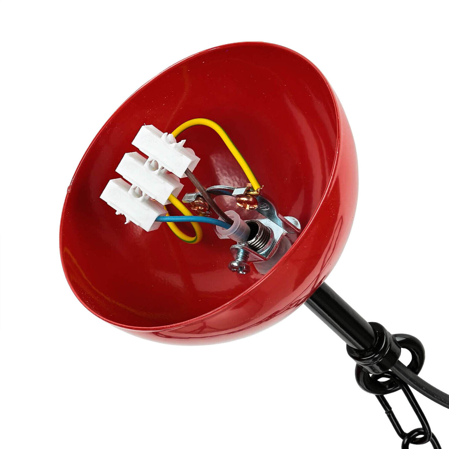 Pendelleuchte IRON in Rot