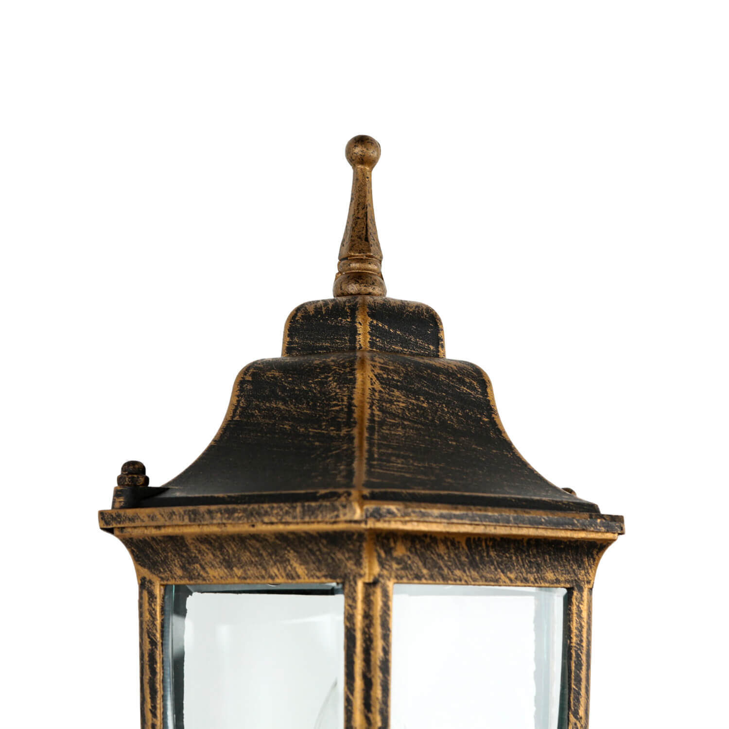 Außenwandlampe LYON Schwarz Kupfer E27 Rustikal Lampe, Musikinstrument, Klavier, Laterne, Lampenschirm