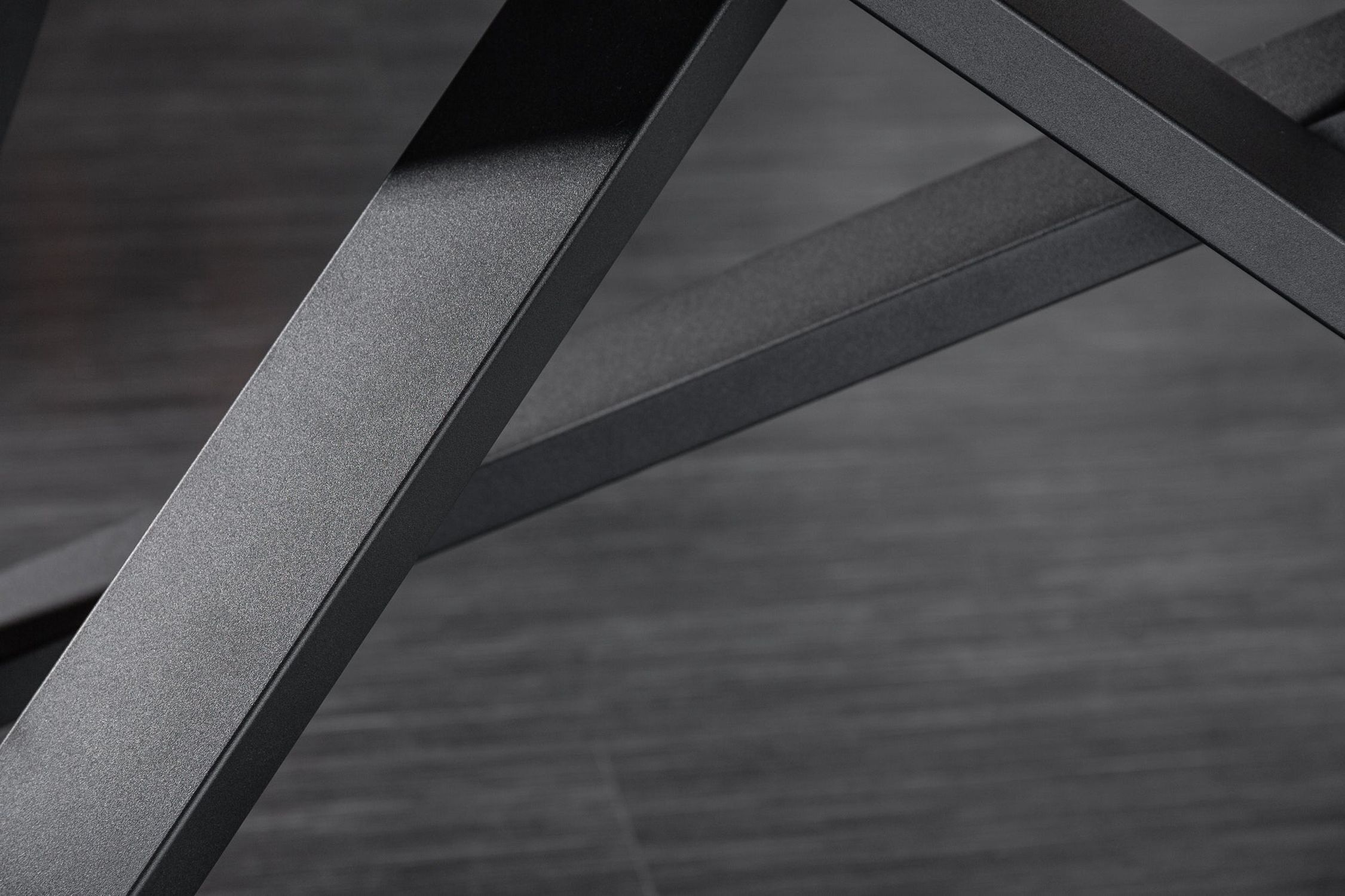 Esstisch ausziehbar Keramik in Grau Schwarz 180 cm