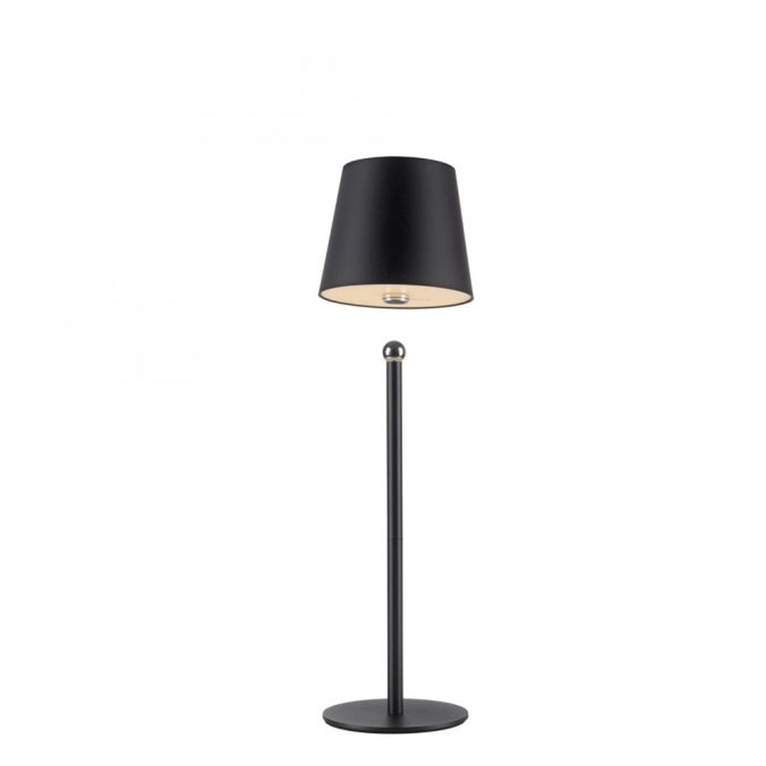 LED Akku Tischlampe Schwarz dimmbar Touch 37 cm 320 lm
