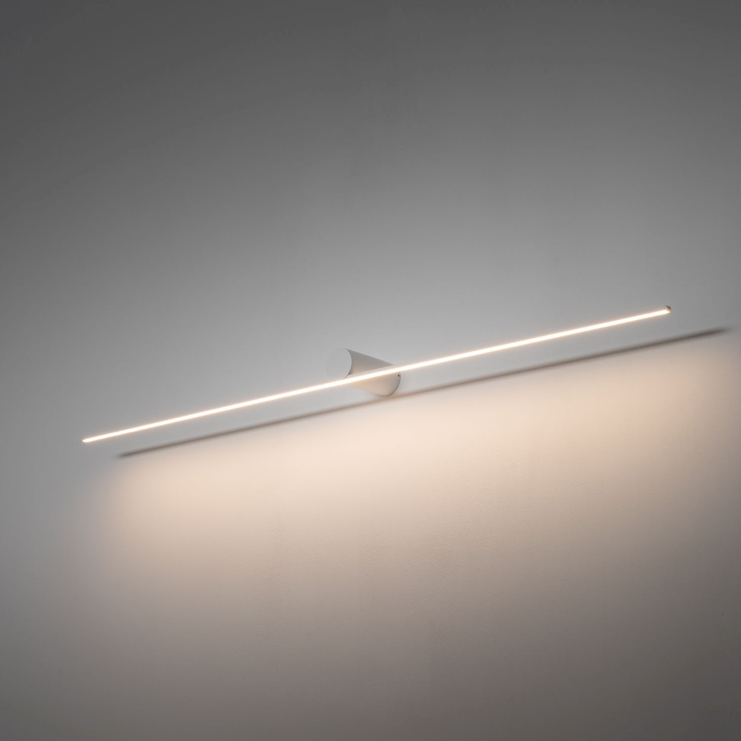 LED Wandleuchte Weiß Aluminium B:120 cm 3000 K 750 lm