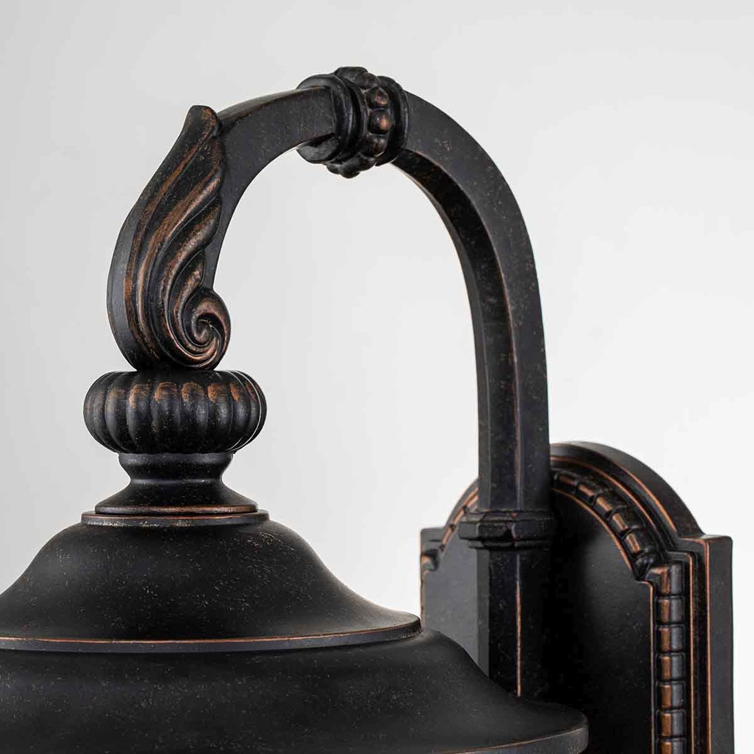 Wandlampe außen IP44 54,3 cm hoch in Bronze Rustikal