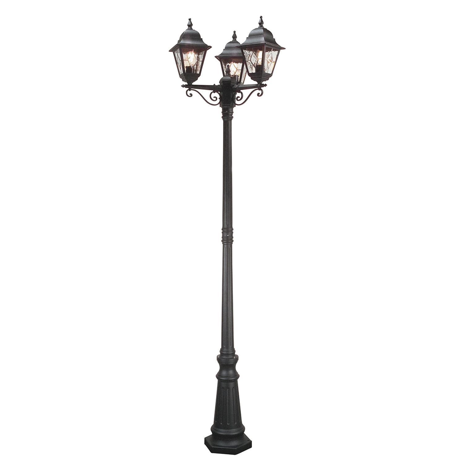 Kandelaber Schwarz 227cm hoch Rustikal LEADWORTH