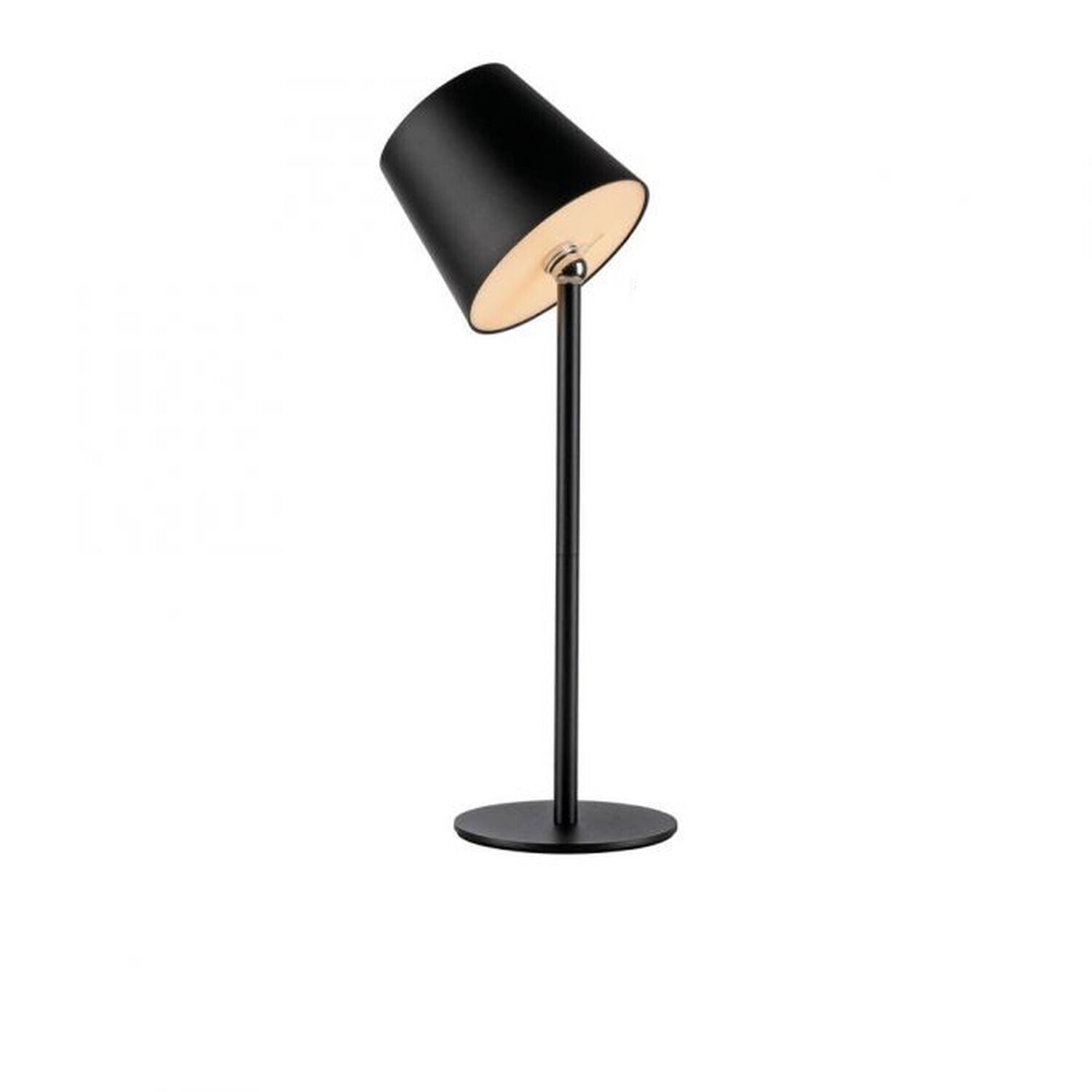 LED Akku Tischlampe Schwarz dimmbar Touch 37 cm 320 lm